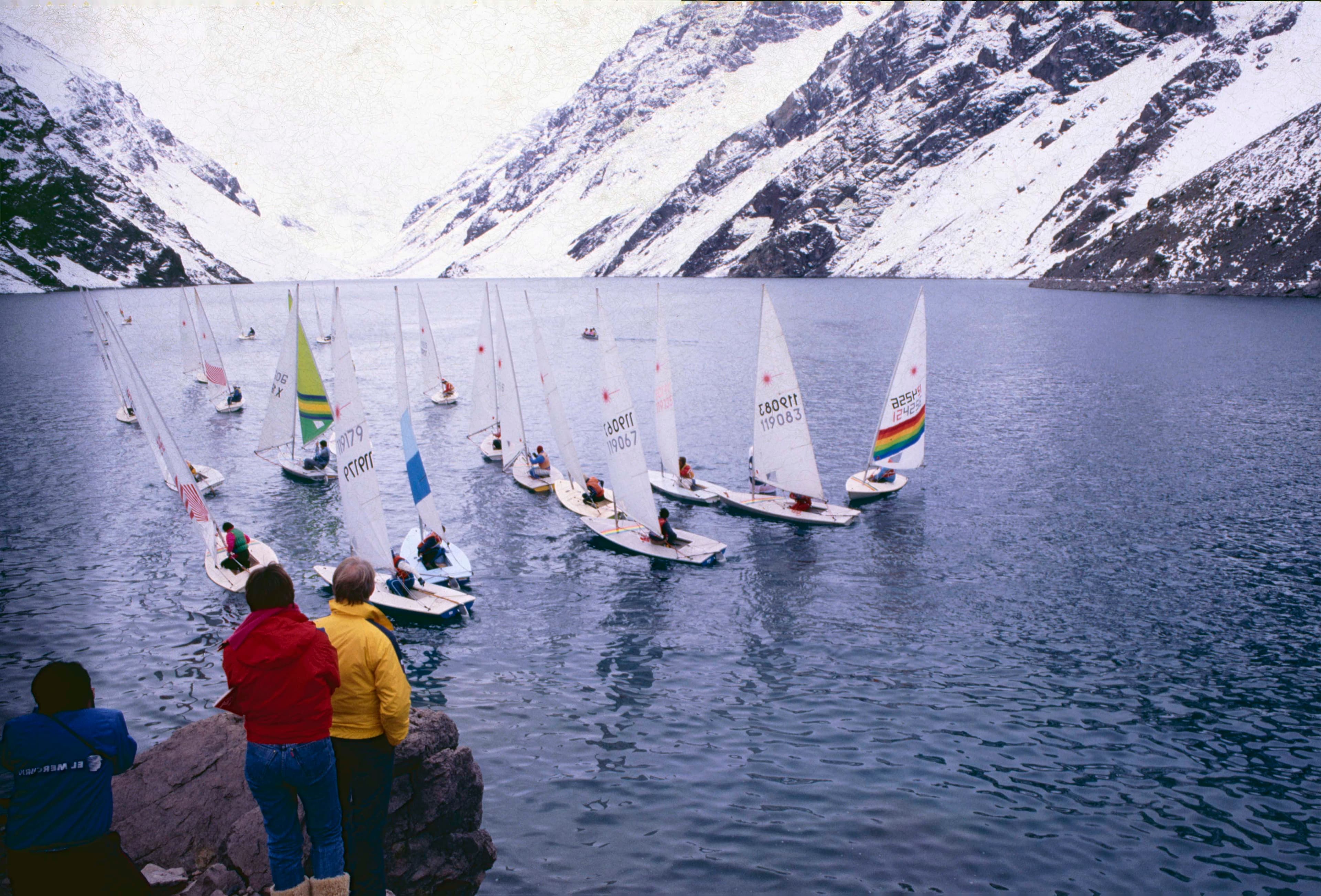 Regata Laguna del Inca en 1991