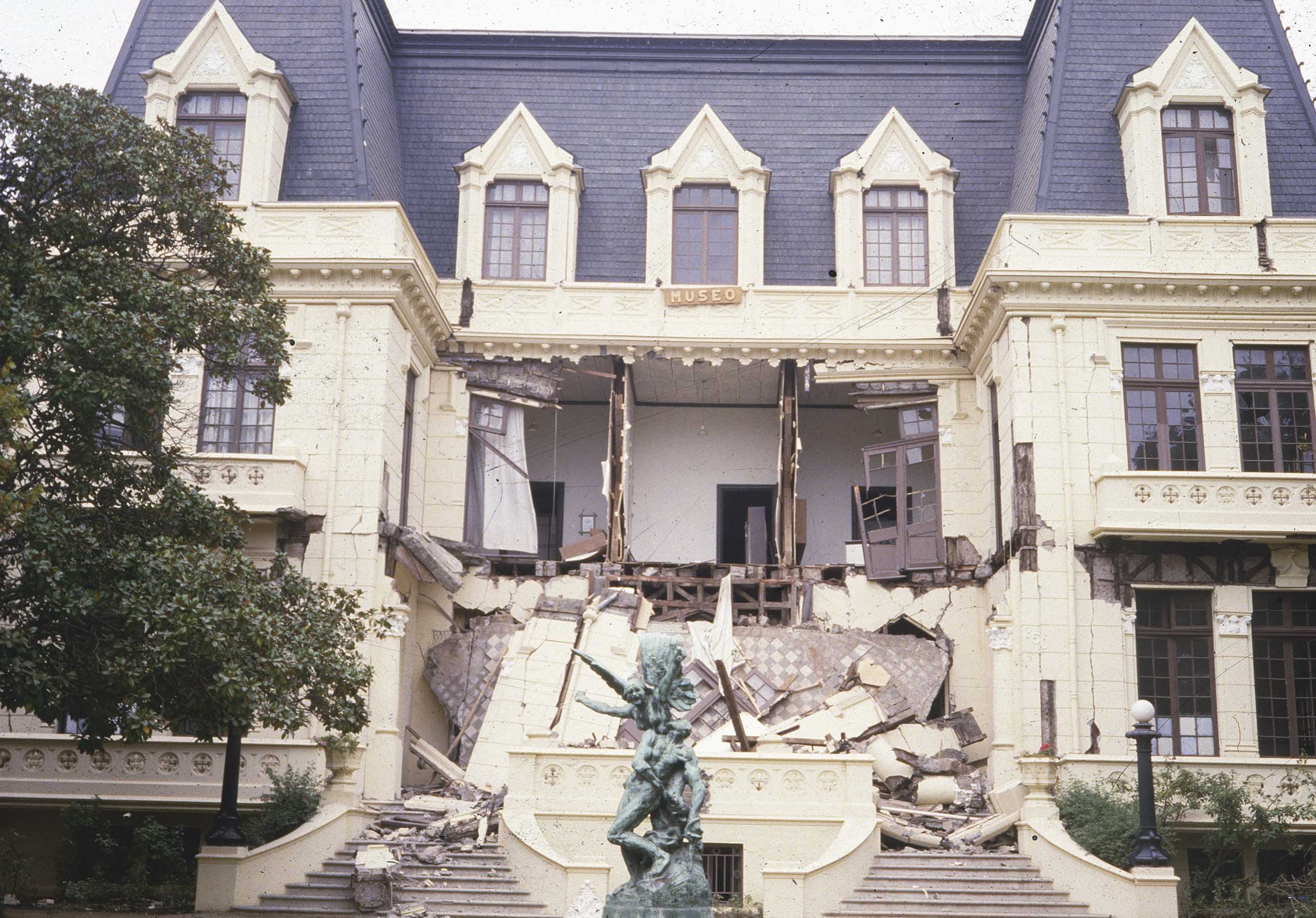 Palacio Carrasco de Viña del Mar en 1985