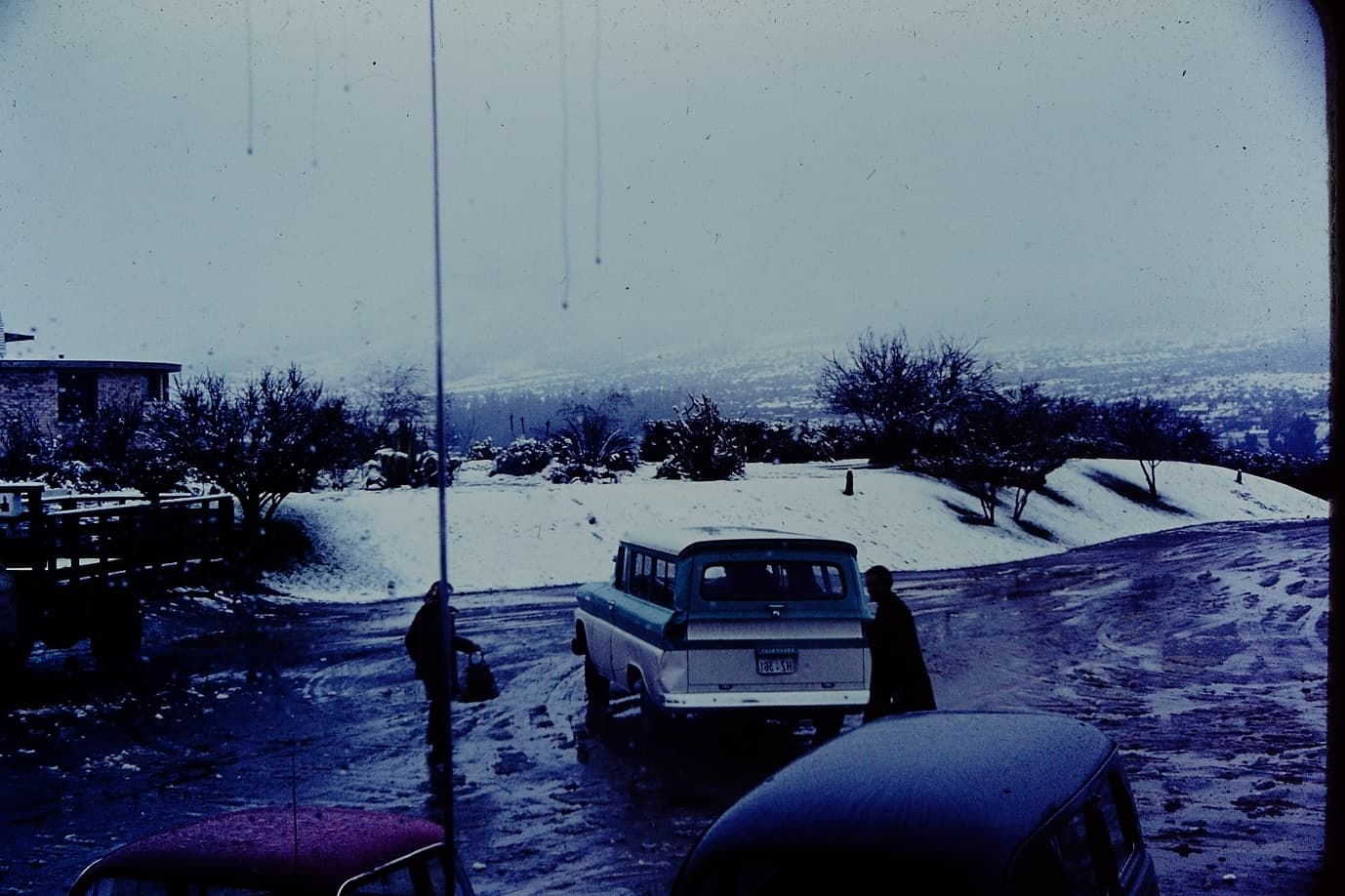 Nevada en el Observatorio Cerro Calán en los 60s