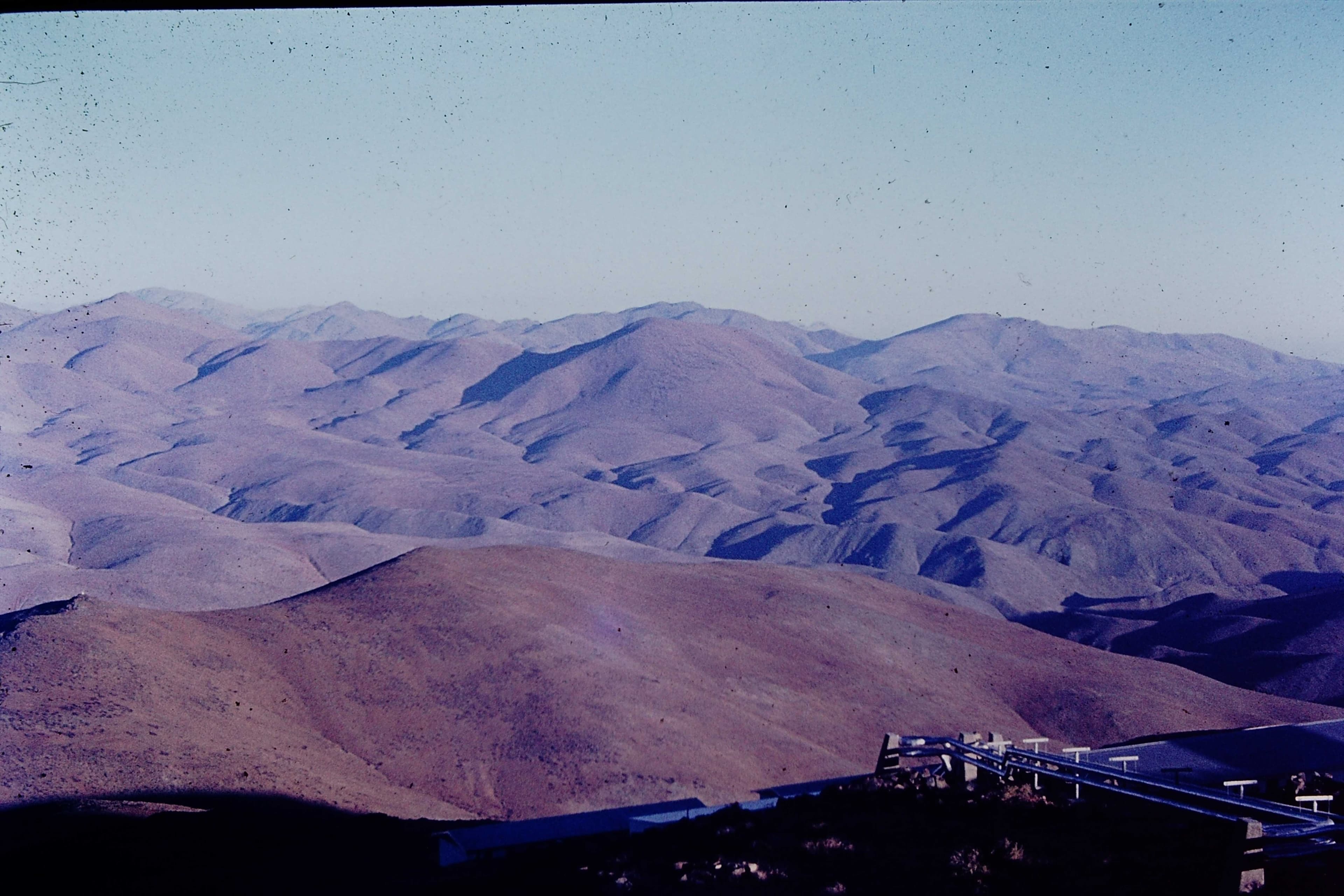 Cerro La Silla en los 70s