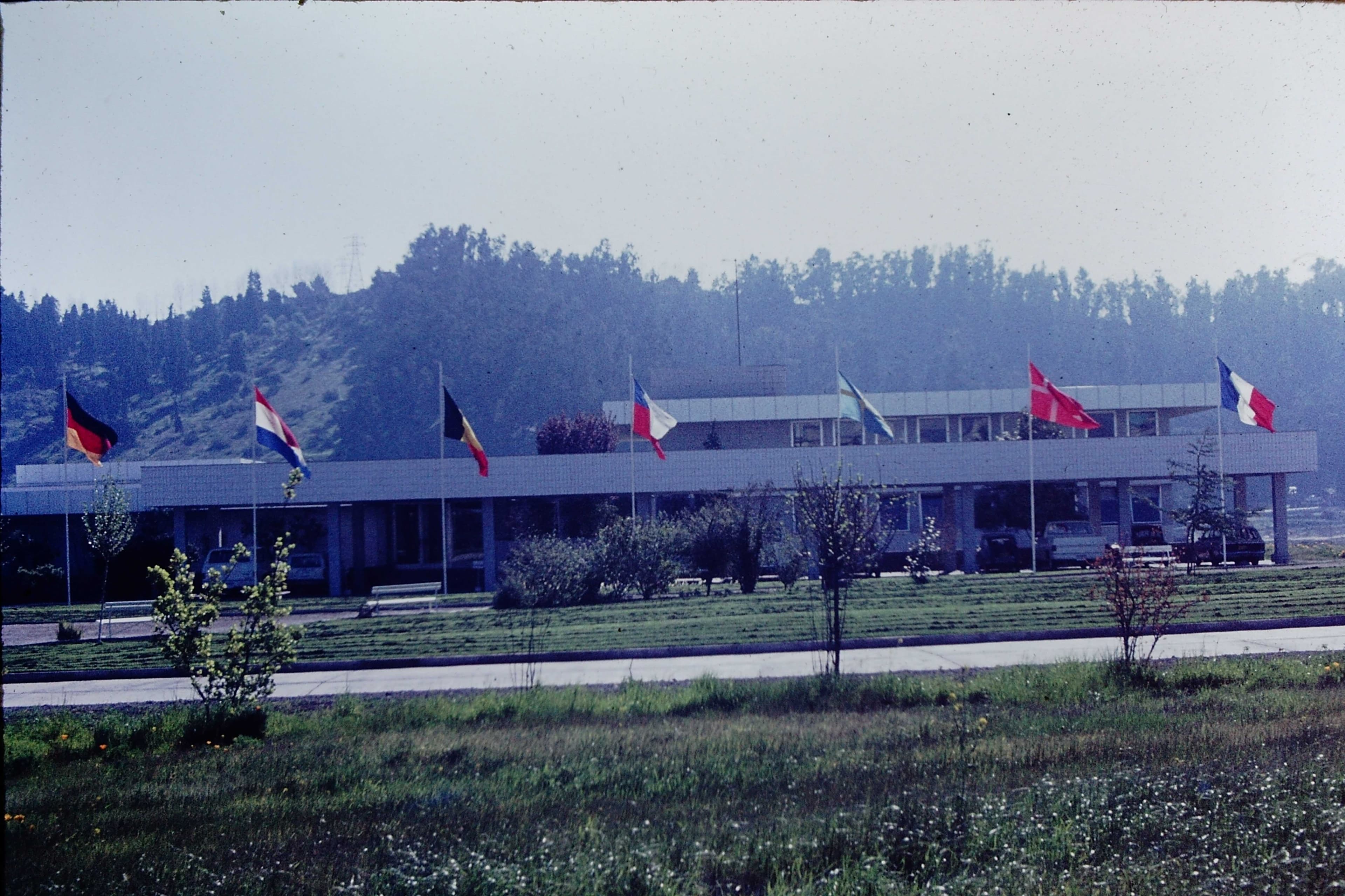 Oficinas ESO, Vitacura en los 70s