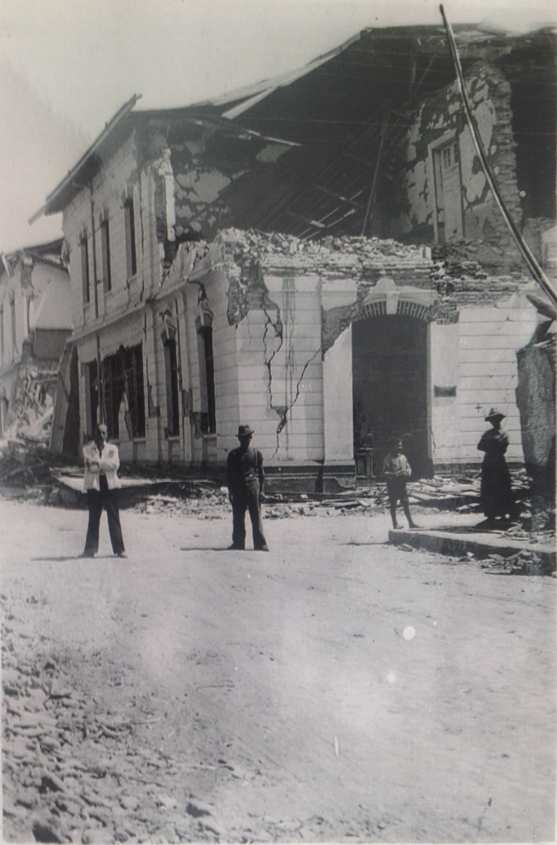 Liceo de hombres de Cauquenes en 1939