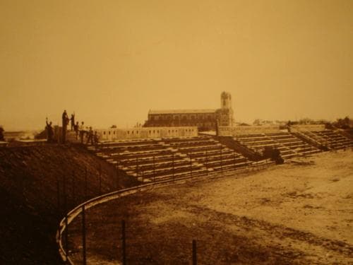 Estadio de Cauquenes en 1960