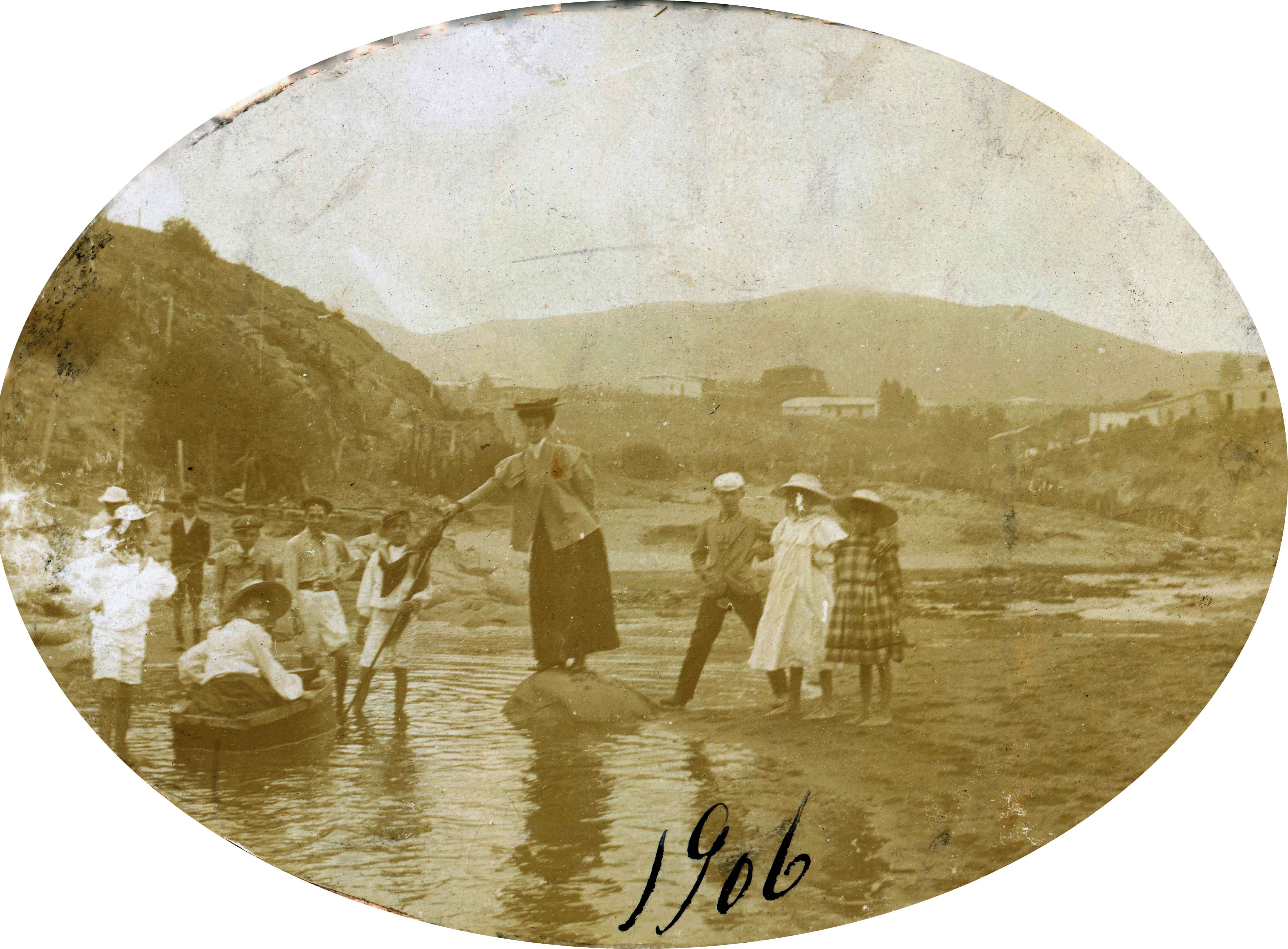 Cercanías de Zapallar en 1906