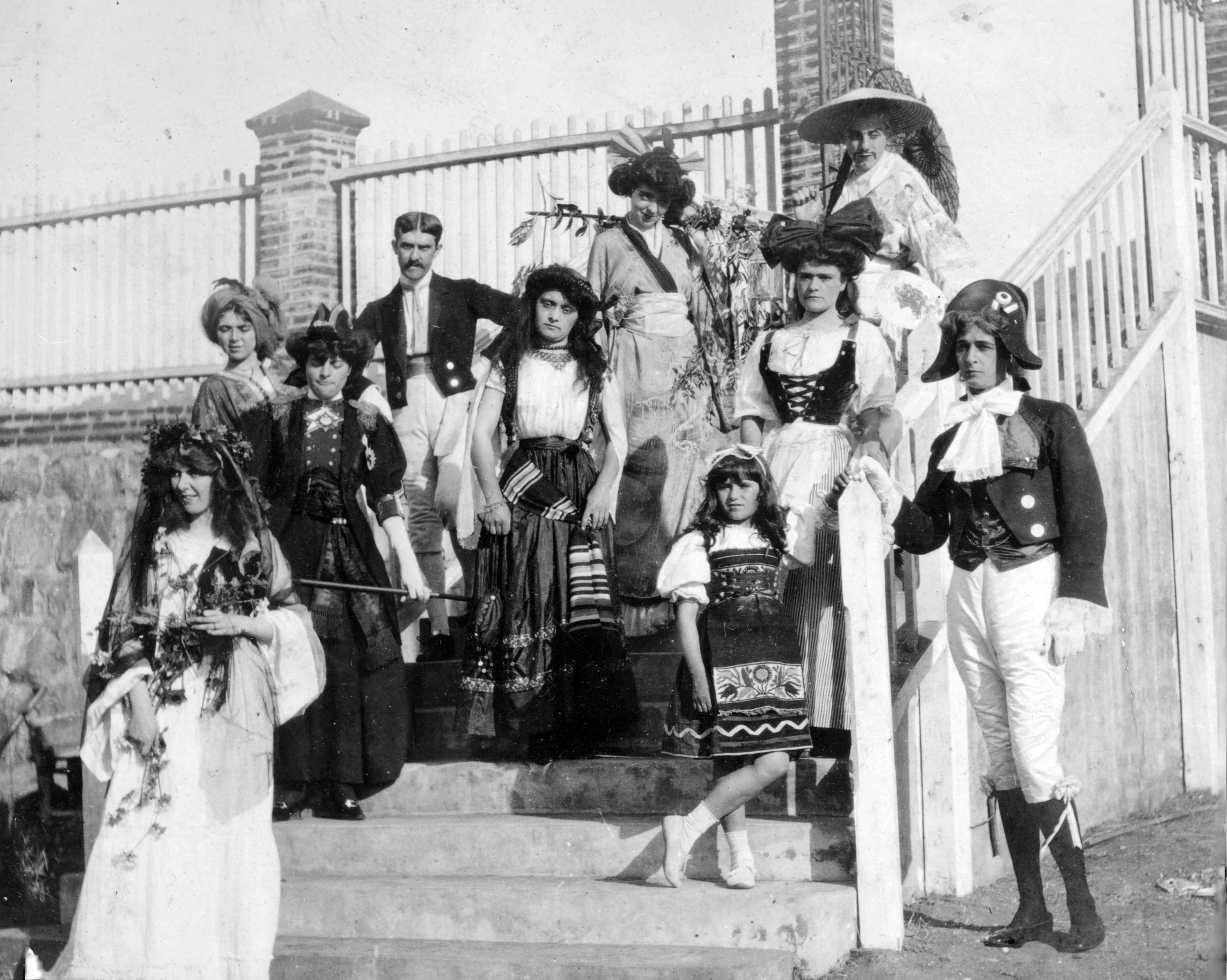 Carnaval de Zapallar en 1907