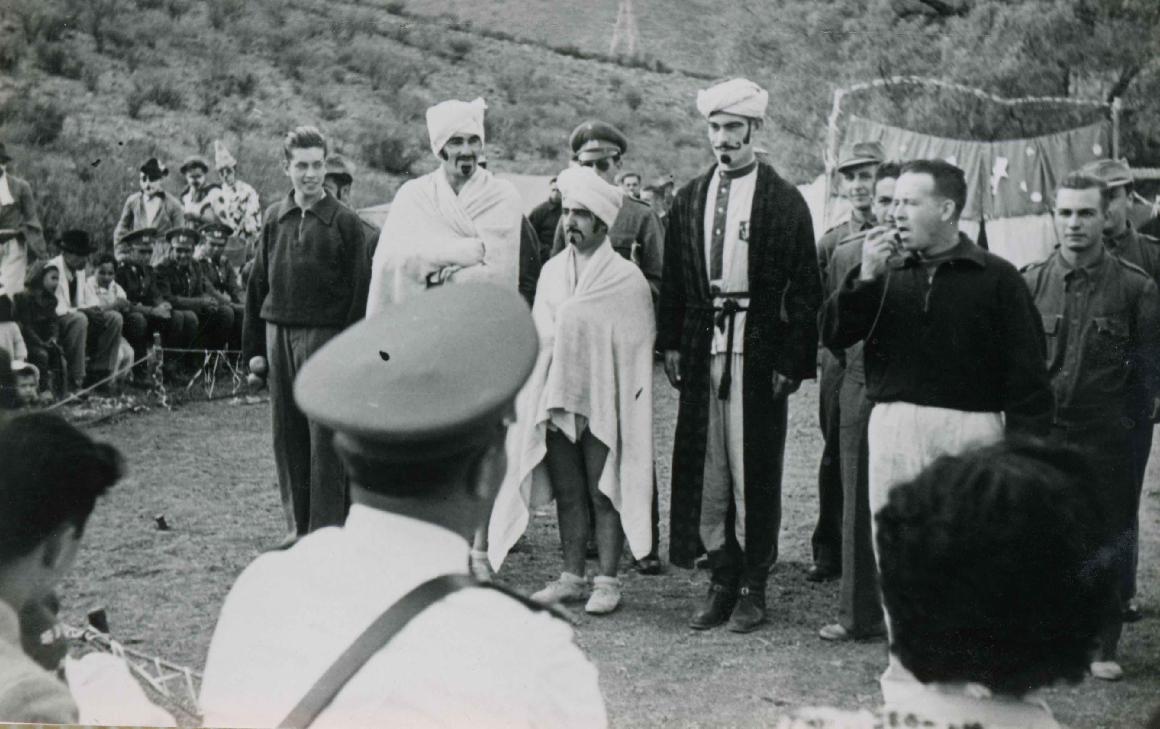 Circo en la Campaña de cadetes en 1943