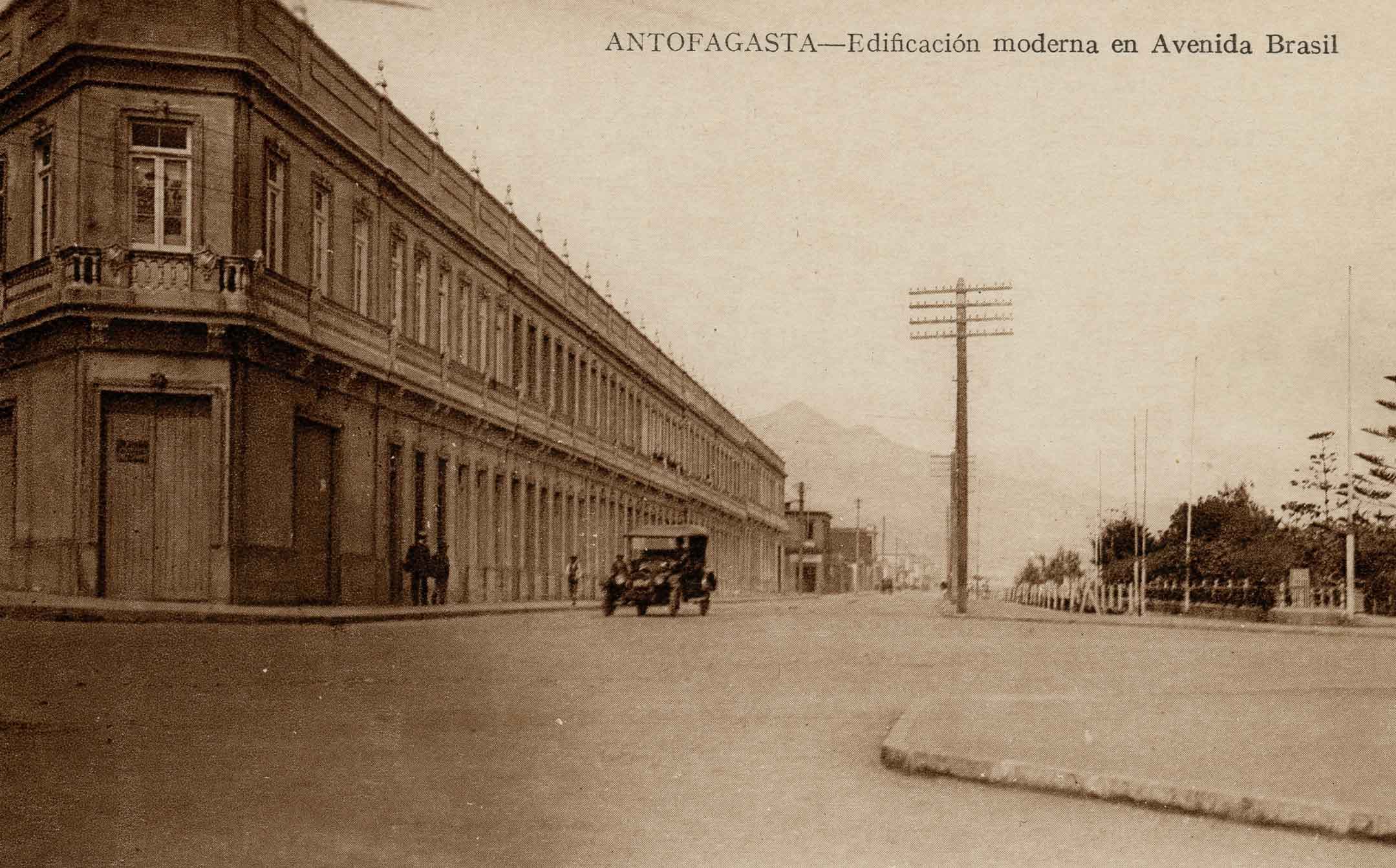 Avenida Brasil de Antofagasta ca. 1925