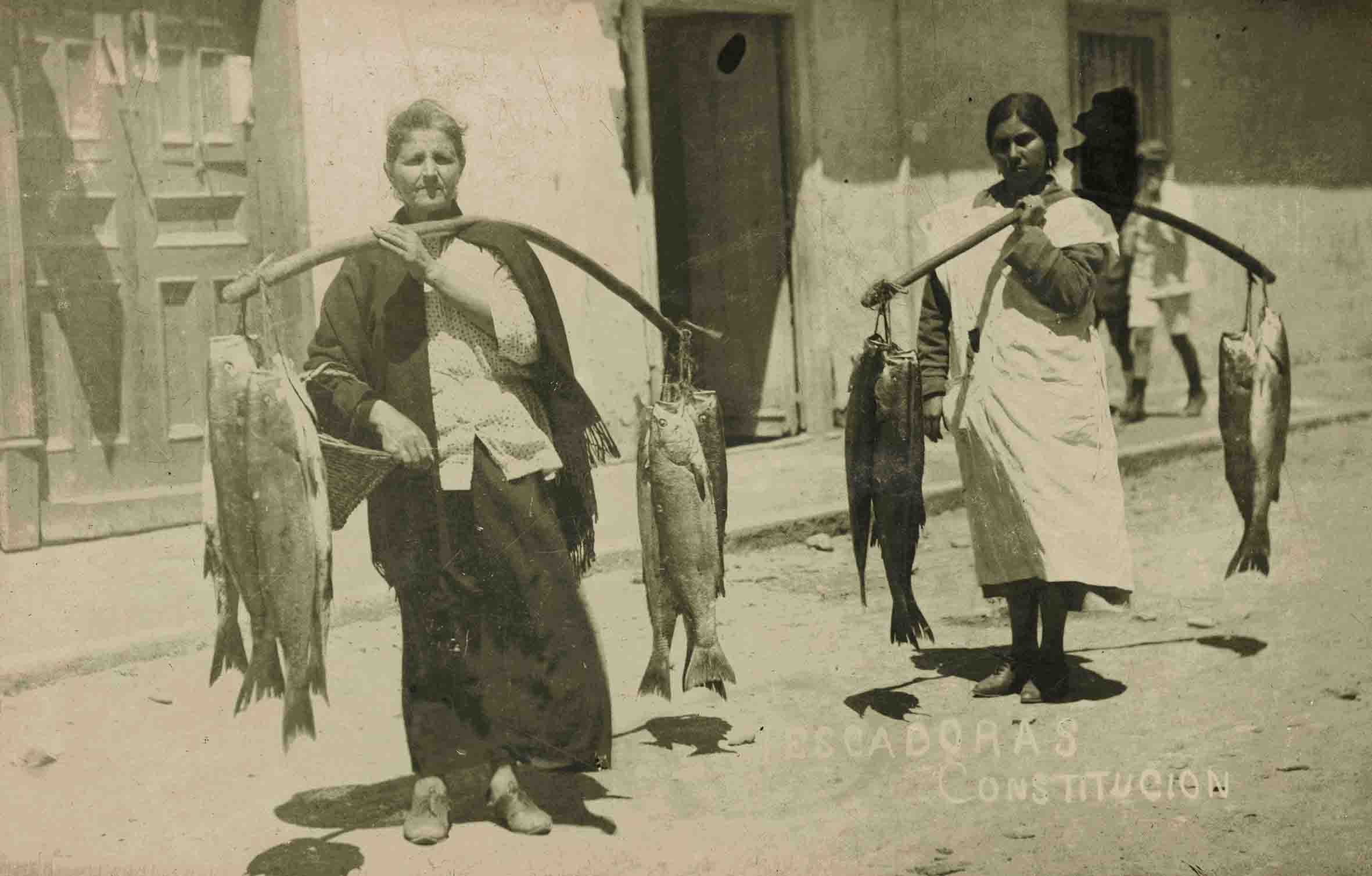 Vendedoras de pescado ca. 1930