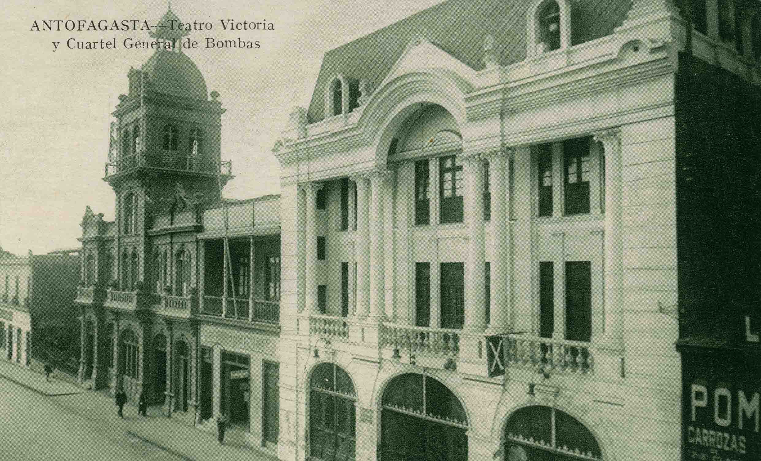 Teatro Victoria de Antofagasta en 1920