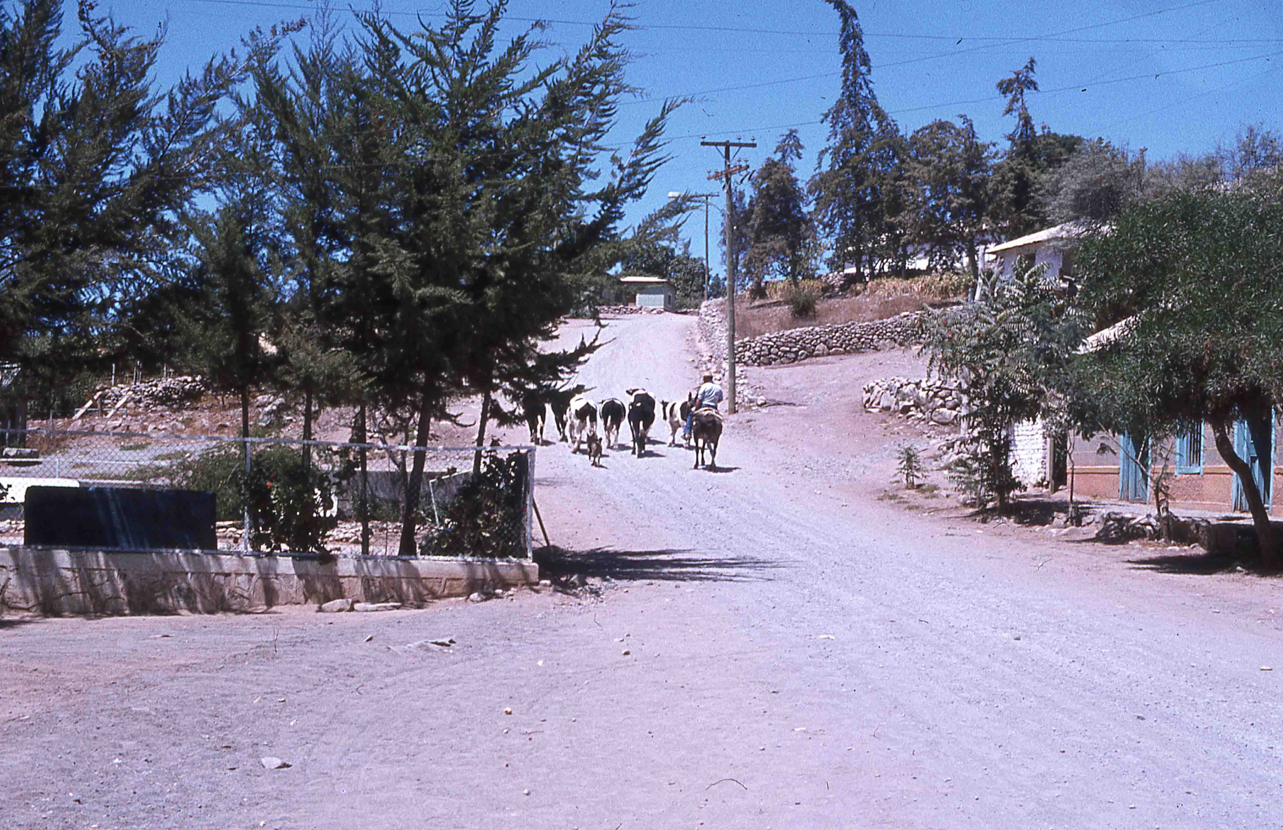 Pueblo Pichasca en los años 70s