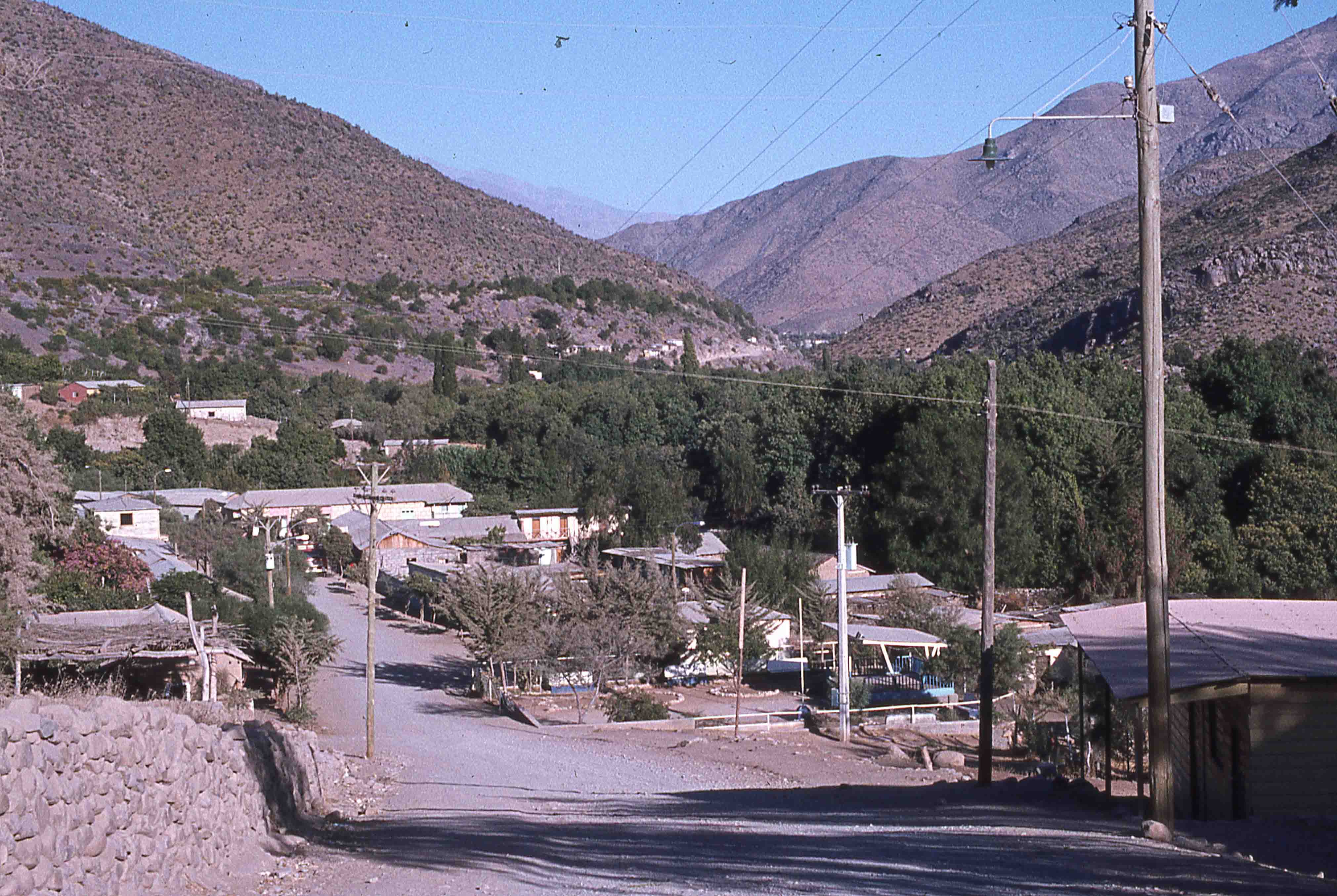 Pueblo Pichasca en los años 70s