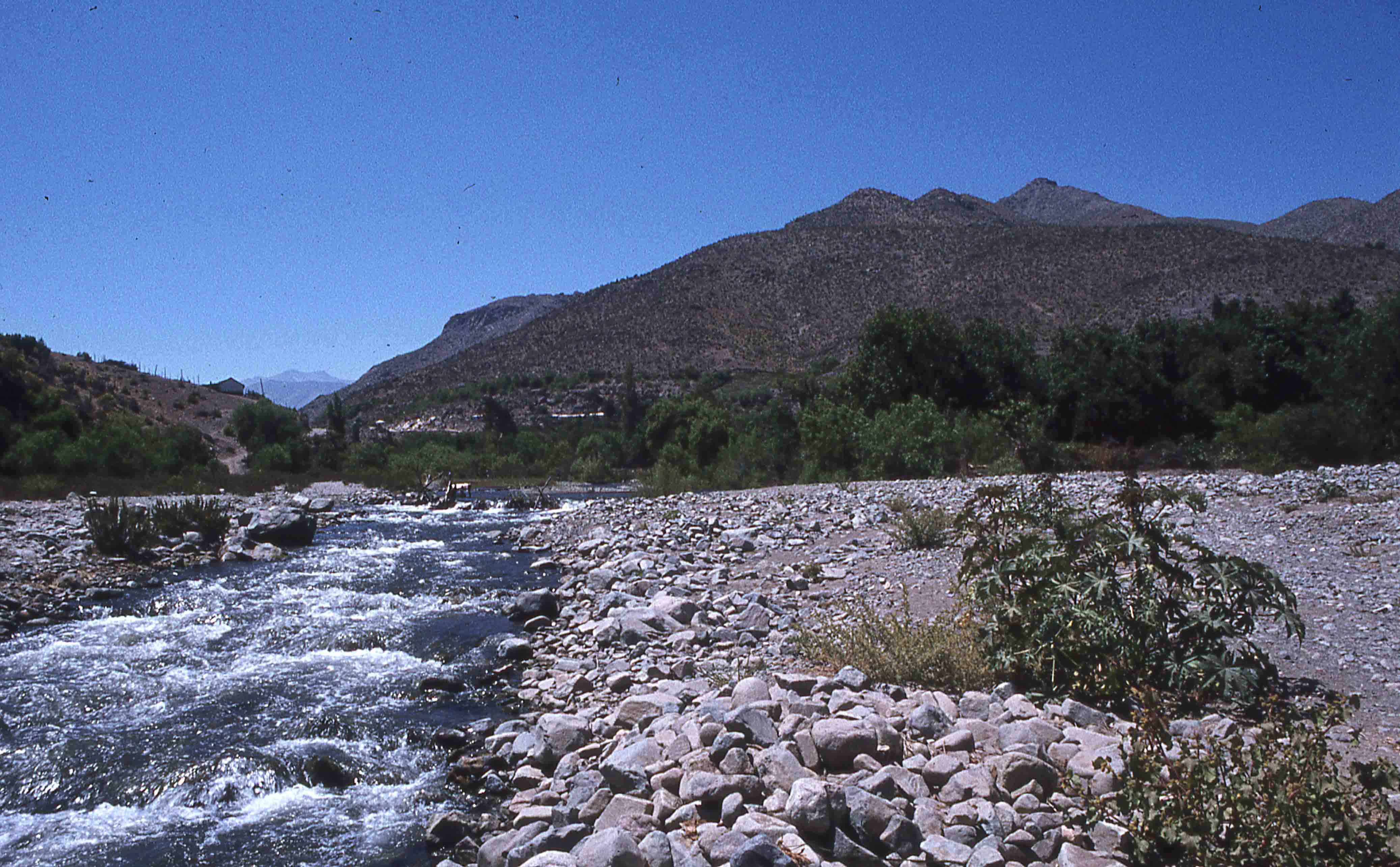 Río Hurtado en los años 70s