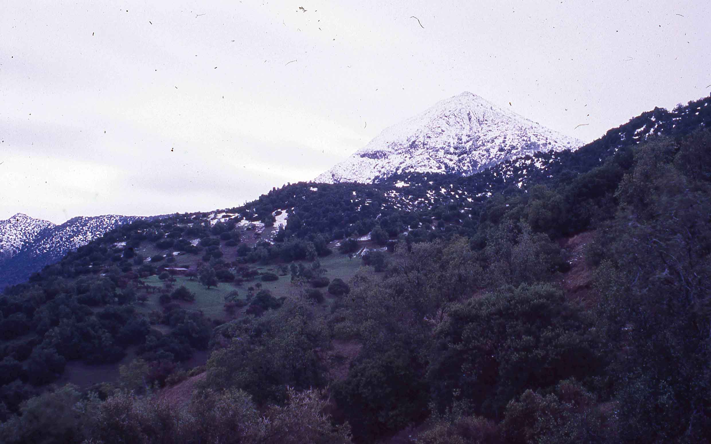 Cerro Manquehue en los años 80