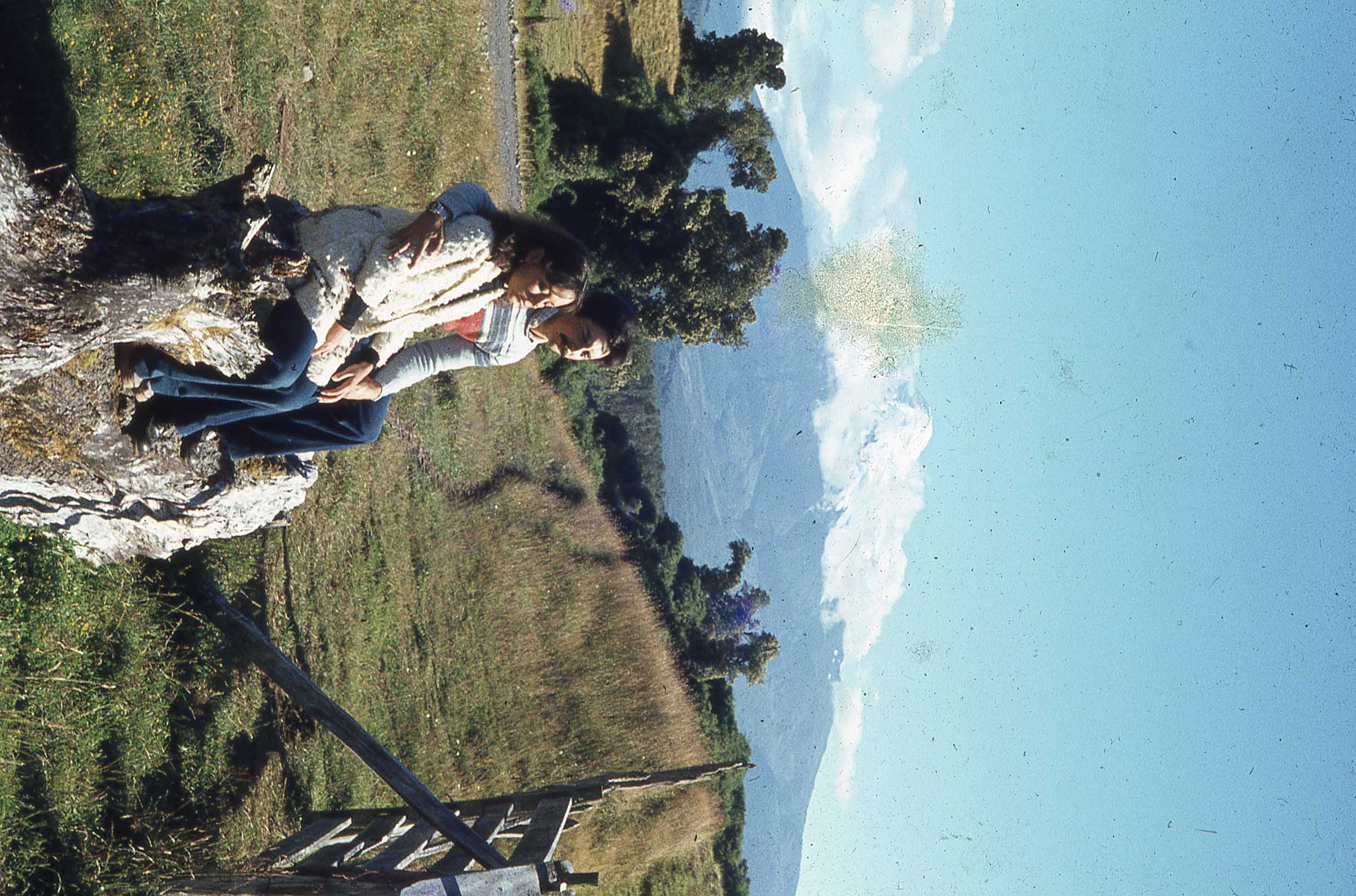 Volcán Villarrica en los 70