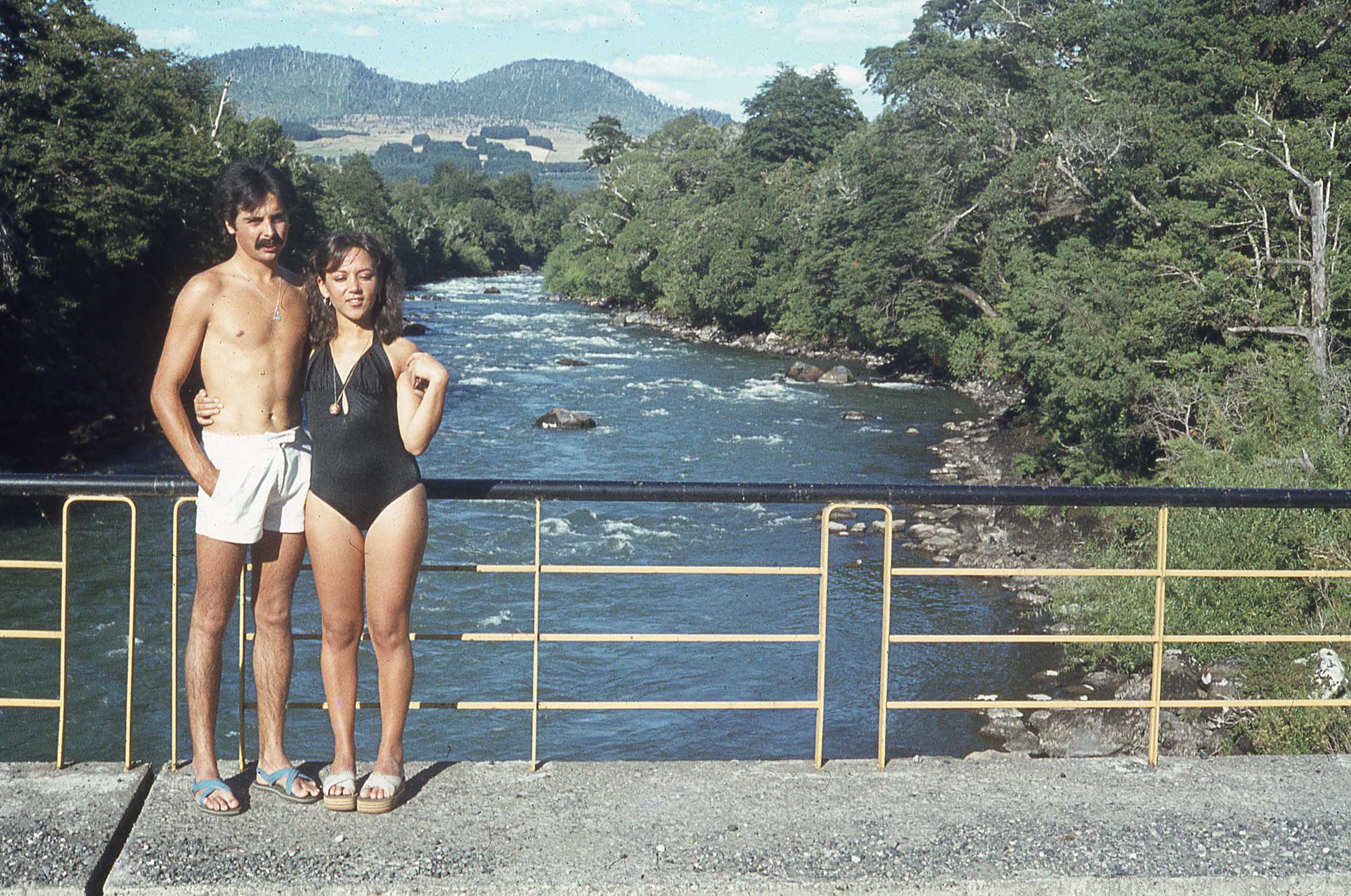 Puente sobre el Río Trancura, 1979