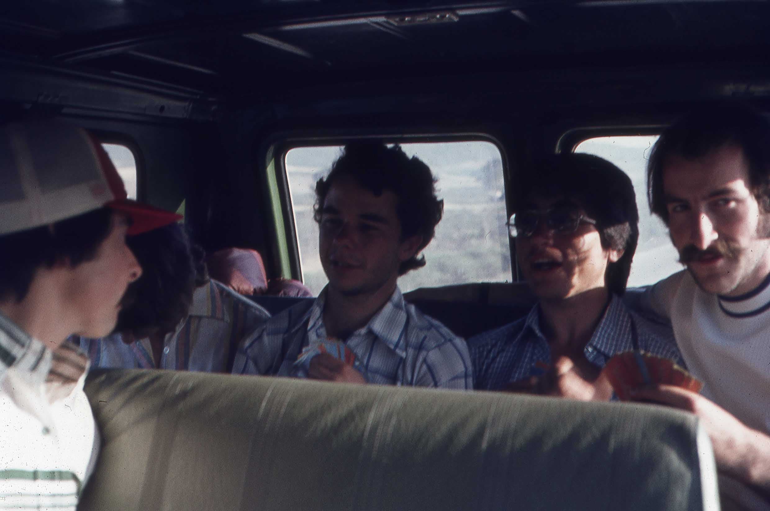 Viaje de amigos en los años 70