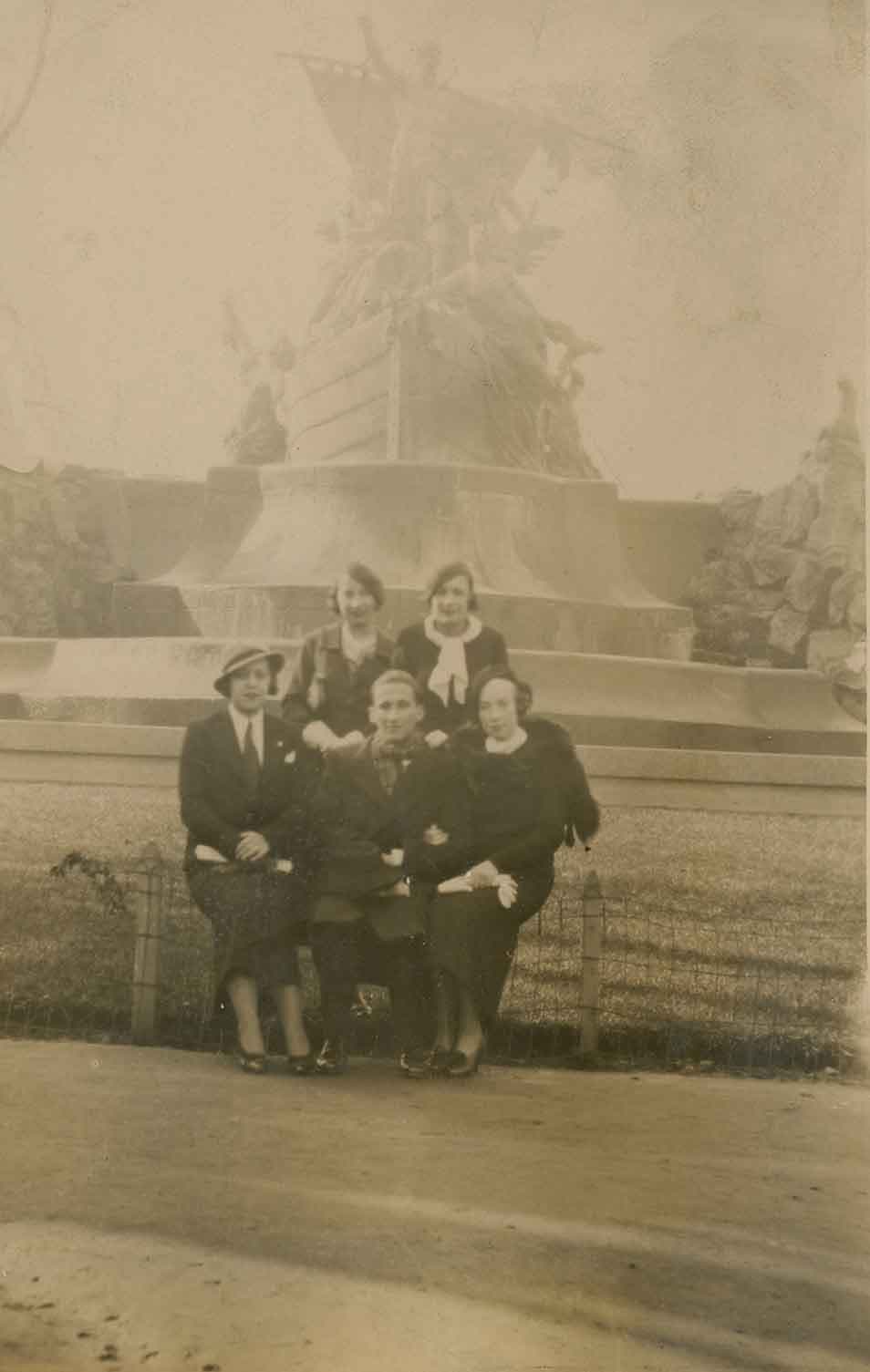 Fuente Alemana de Santiago en 1934