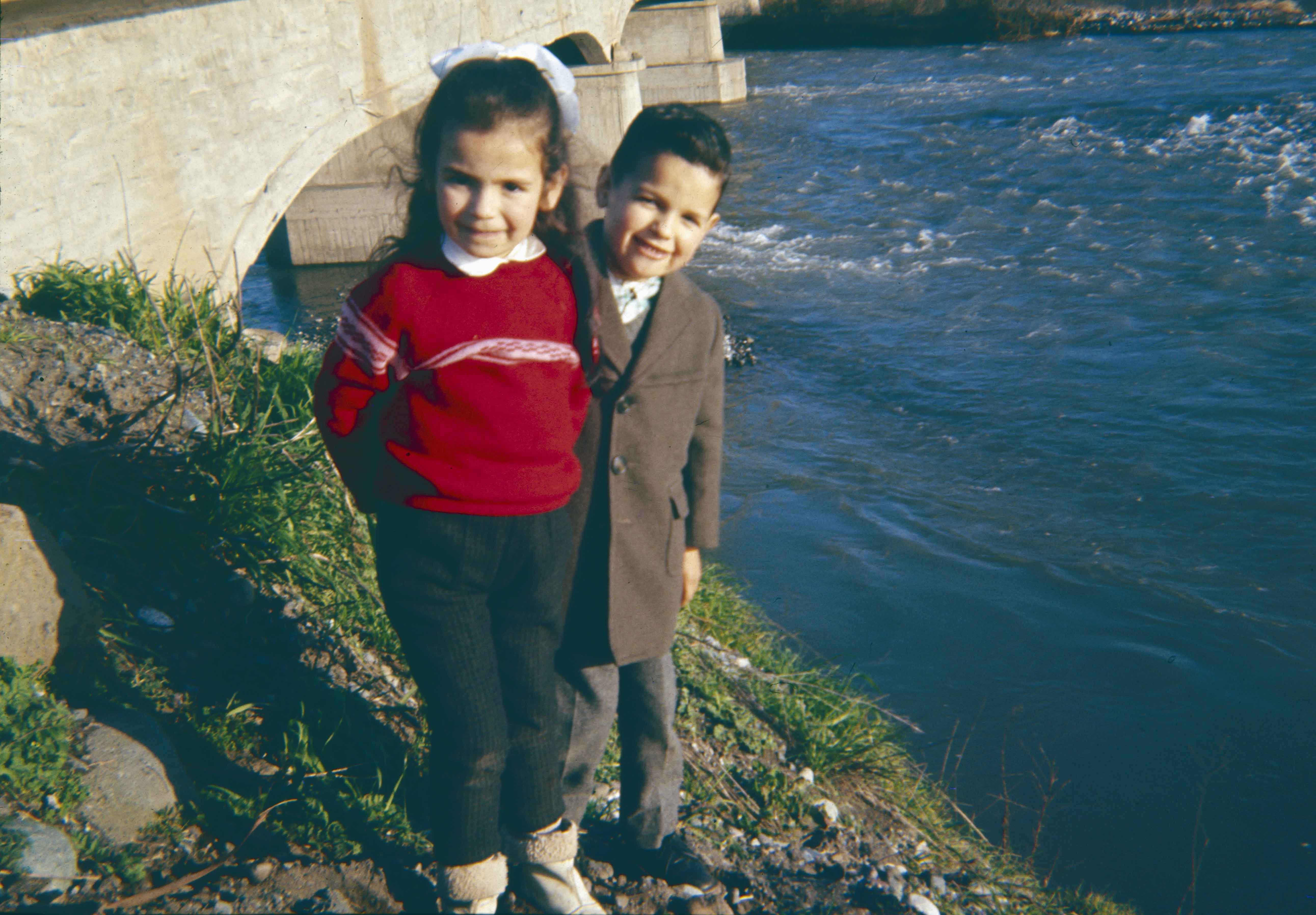 Río Teno en los años 60