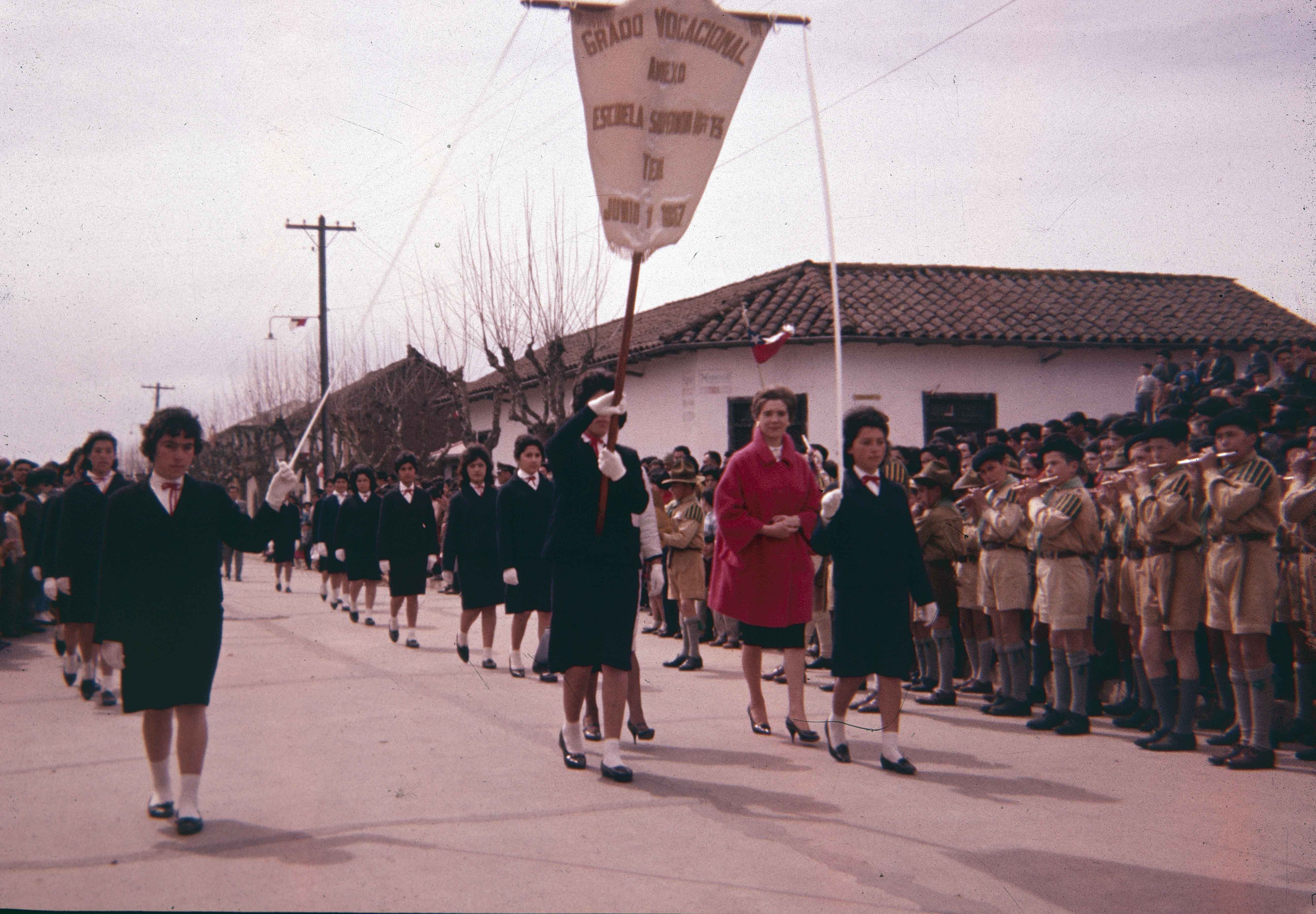 Desfile, Teno en los años 60