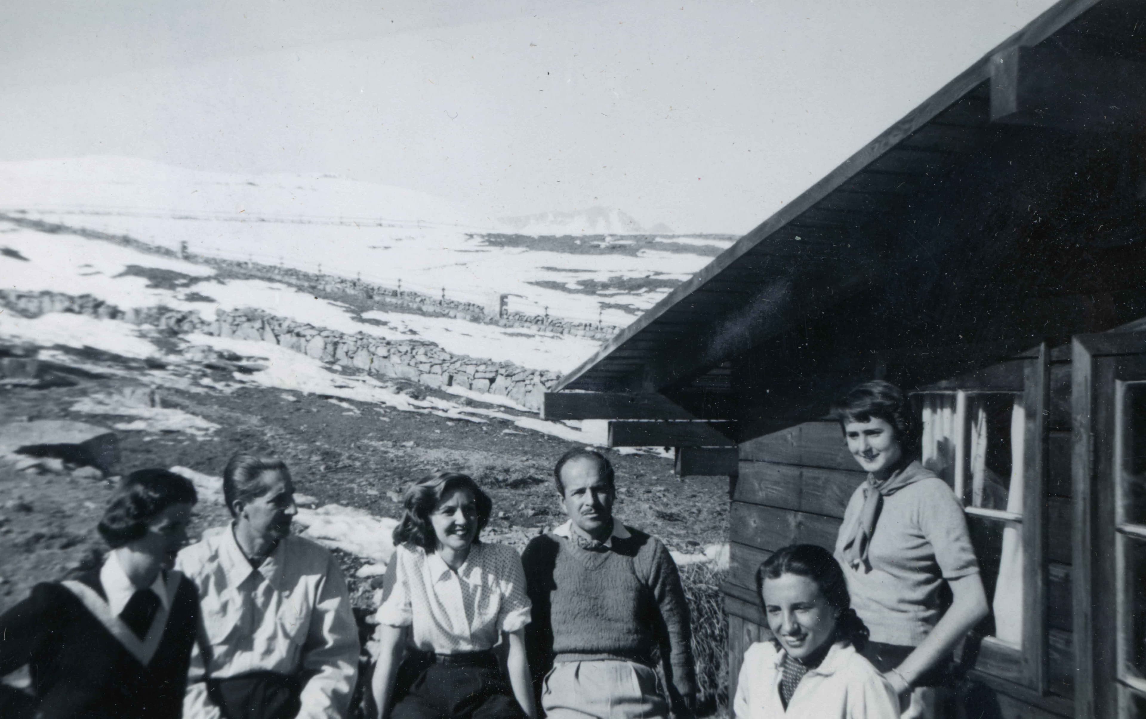 Farellones en 1950