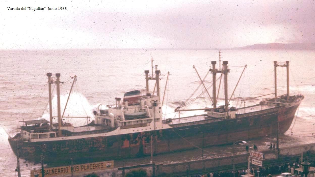 Naufragio en Valparaíso en 1963