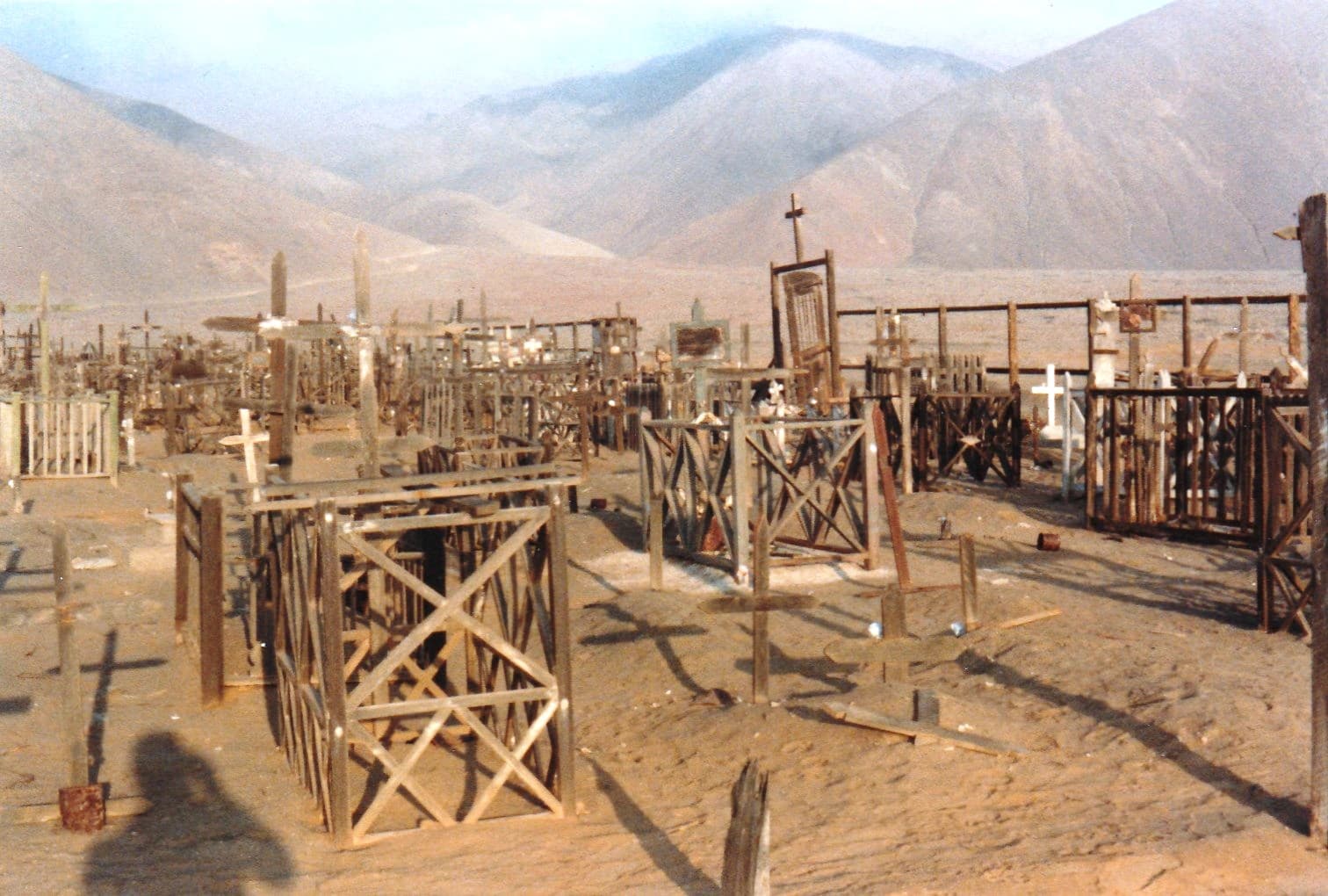 Cementerio de Gatico en 1982