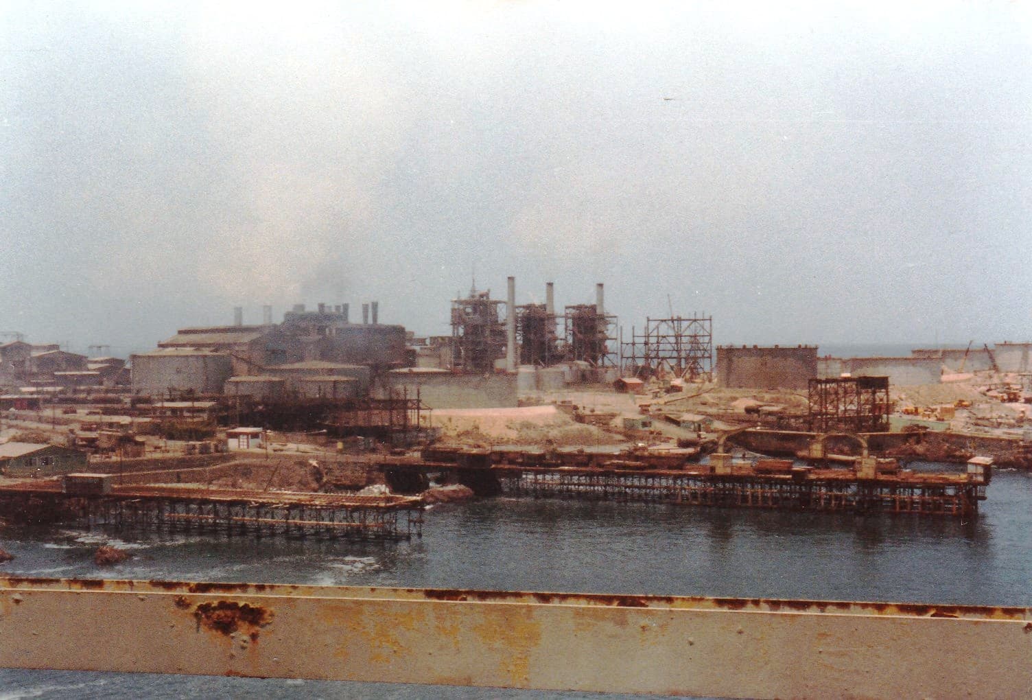 Central termoeléctrica de Tocopilla en 1982