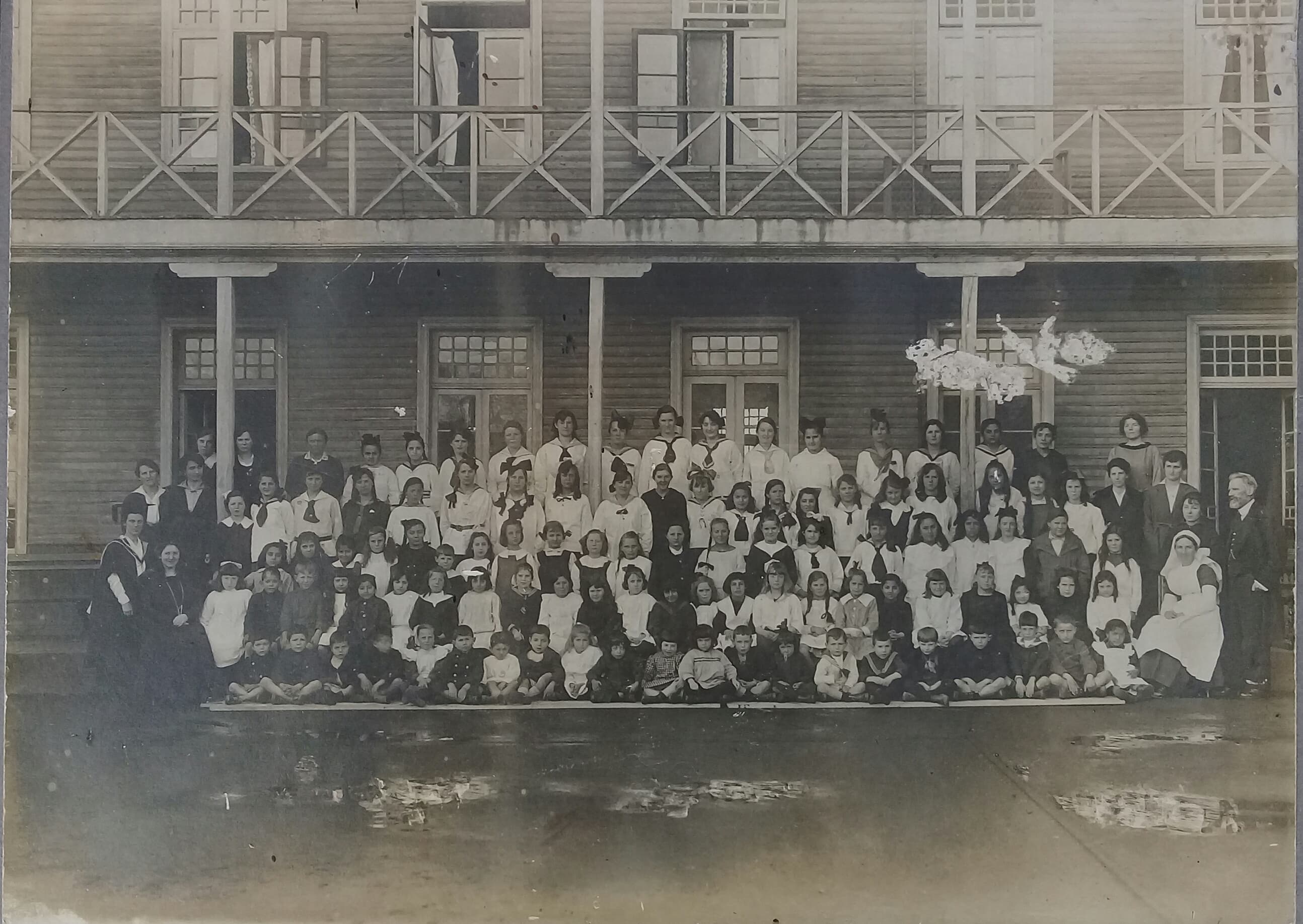 Temuco English College en 1918
