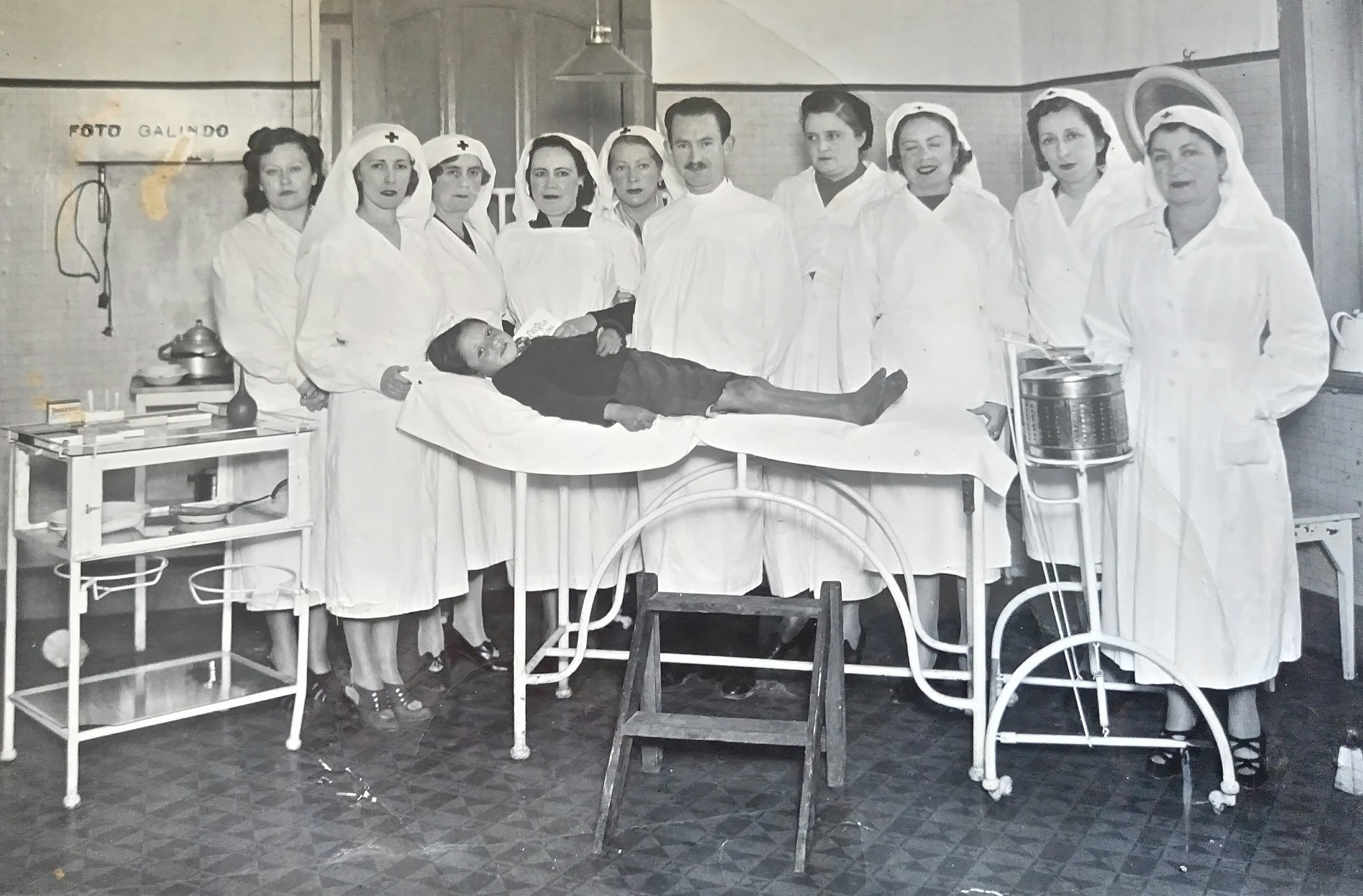 Hospital desconocido de Valdivia en 1940