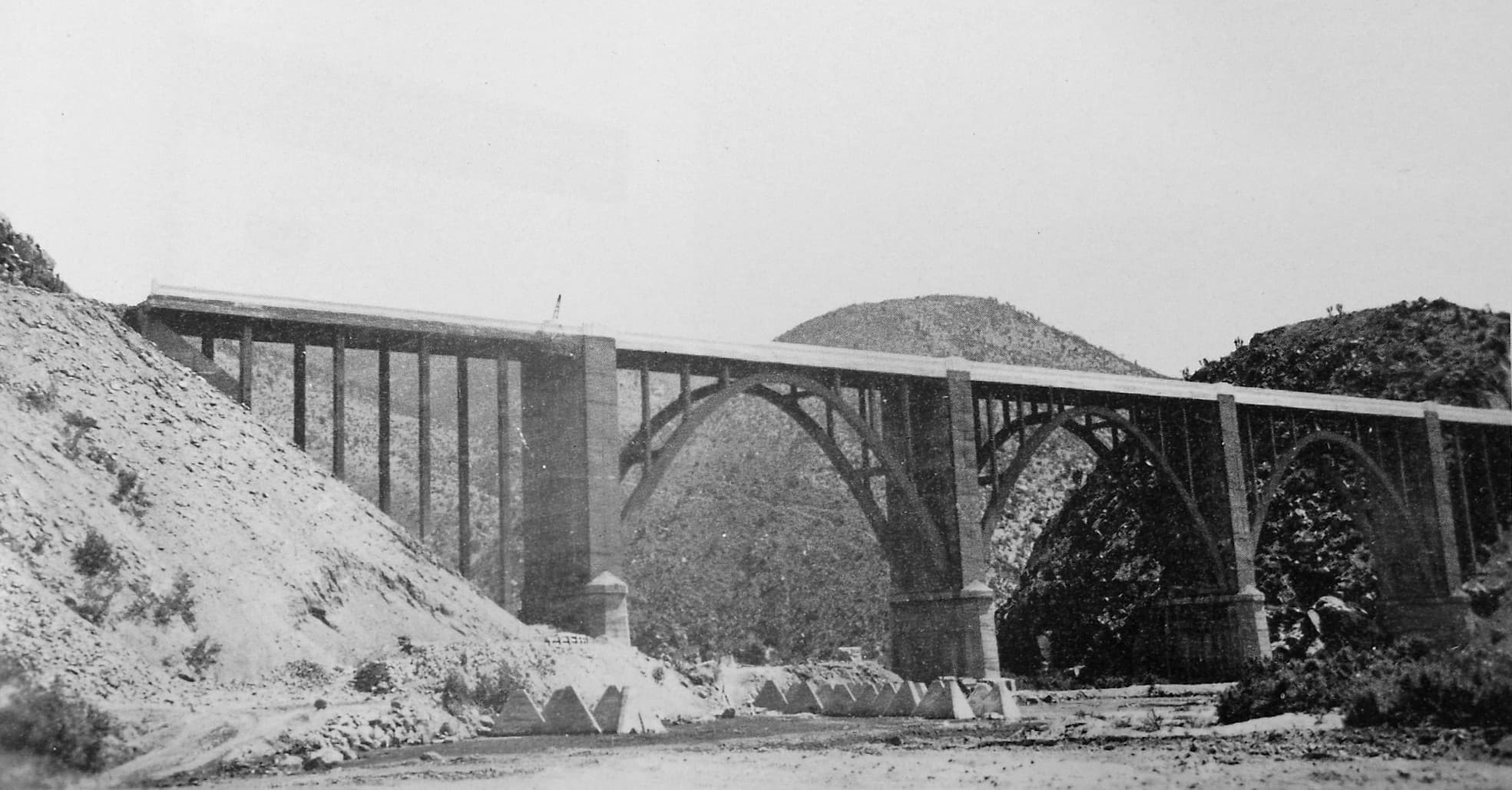 Puente sobre el Limarí en 1971
