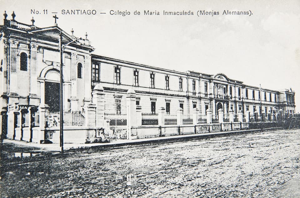 Colegio de María Inmaculada en 1908