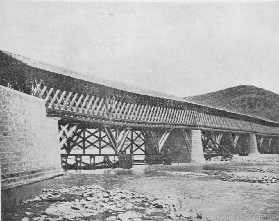 Puente Los Morros en 1915