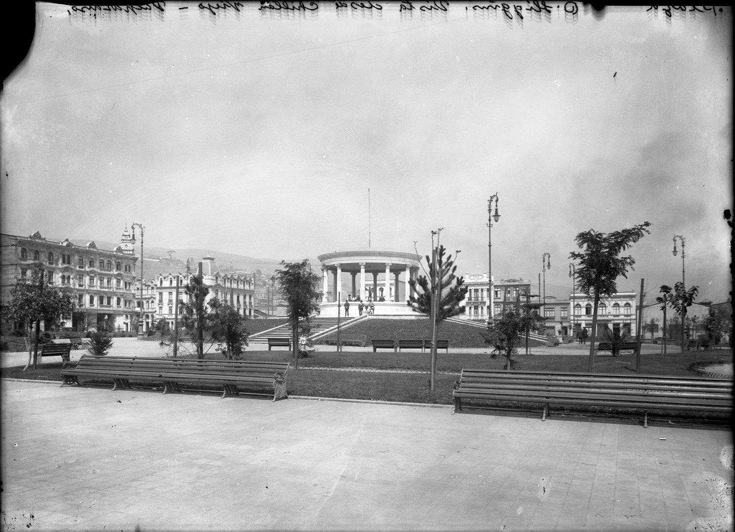 Plaza Ohiggins de Valparaiso, 1911