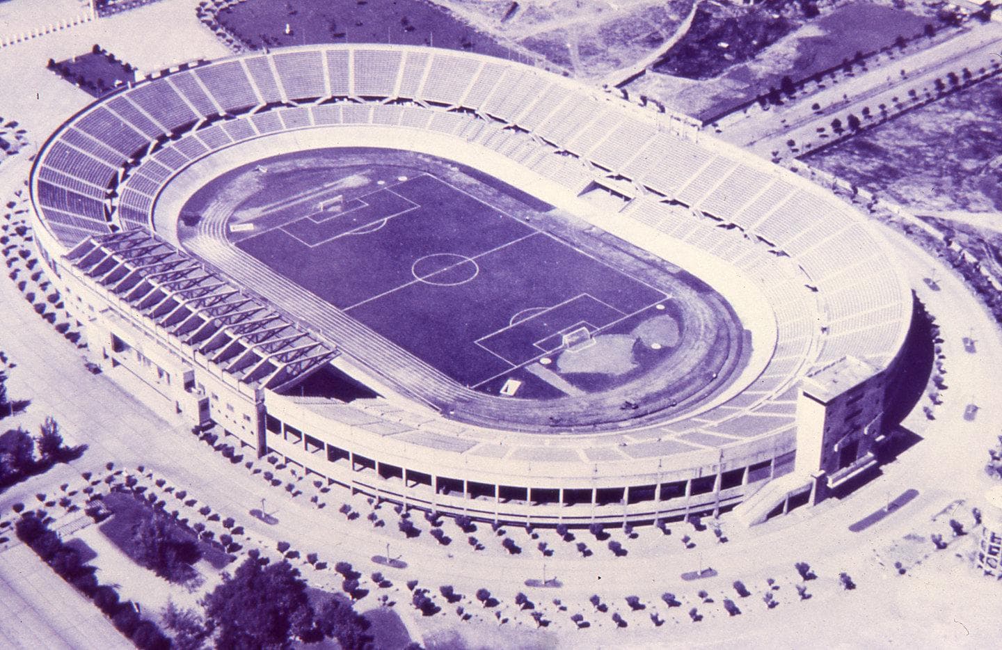 Estadio Nacional, Julio Martínez P. en 1962