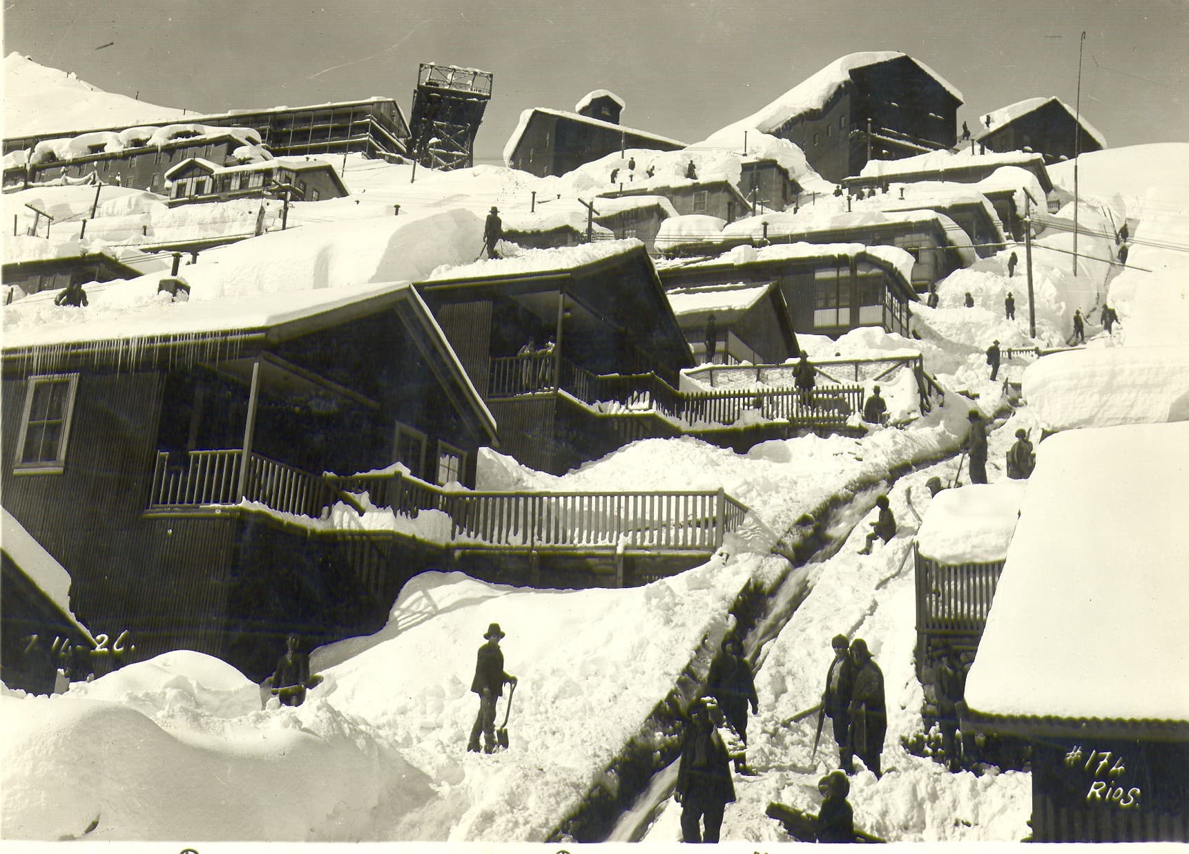 Casa de Trabajadores Sewell, ca 1920