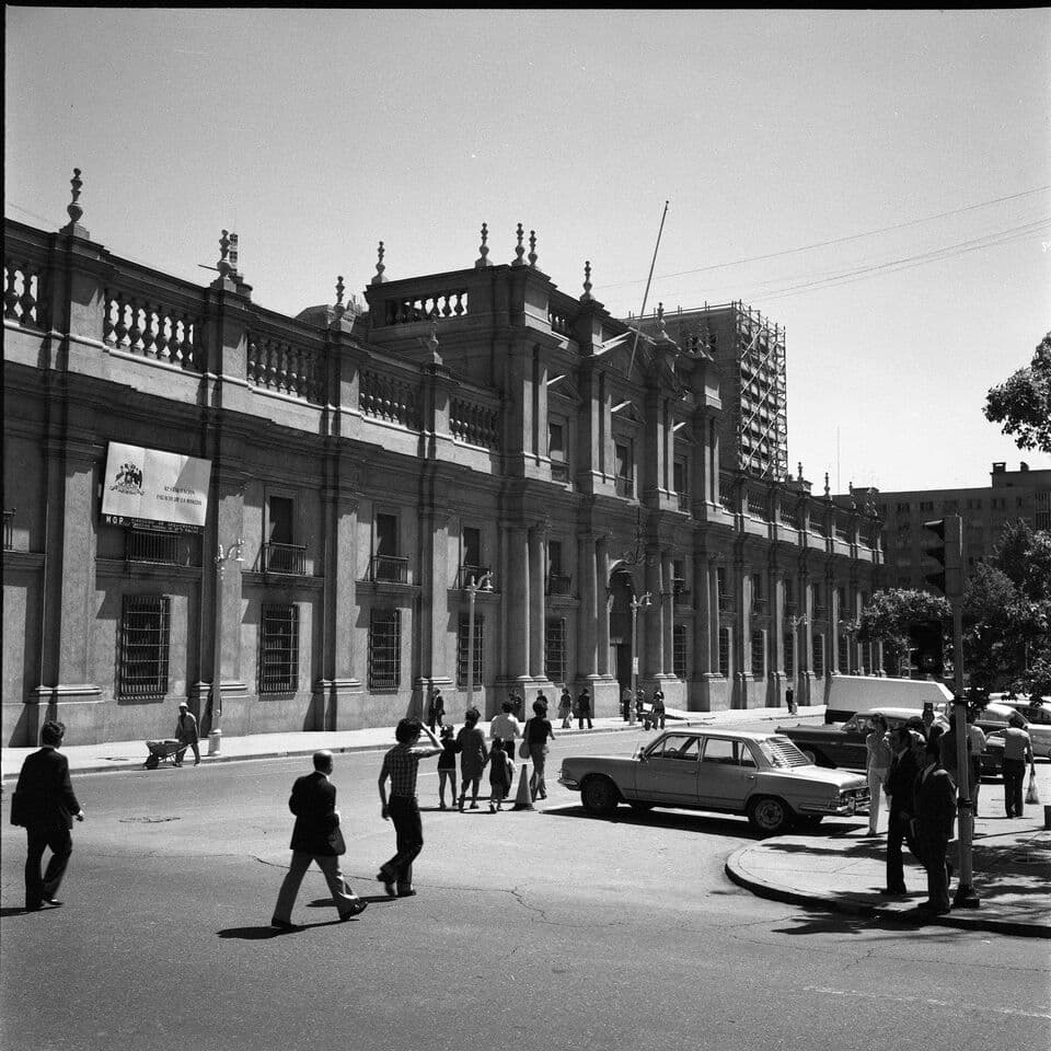 Palacio la Moneda, 1977