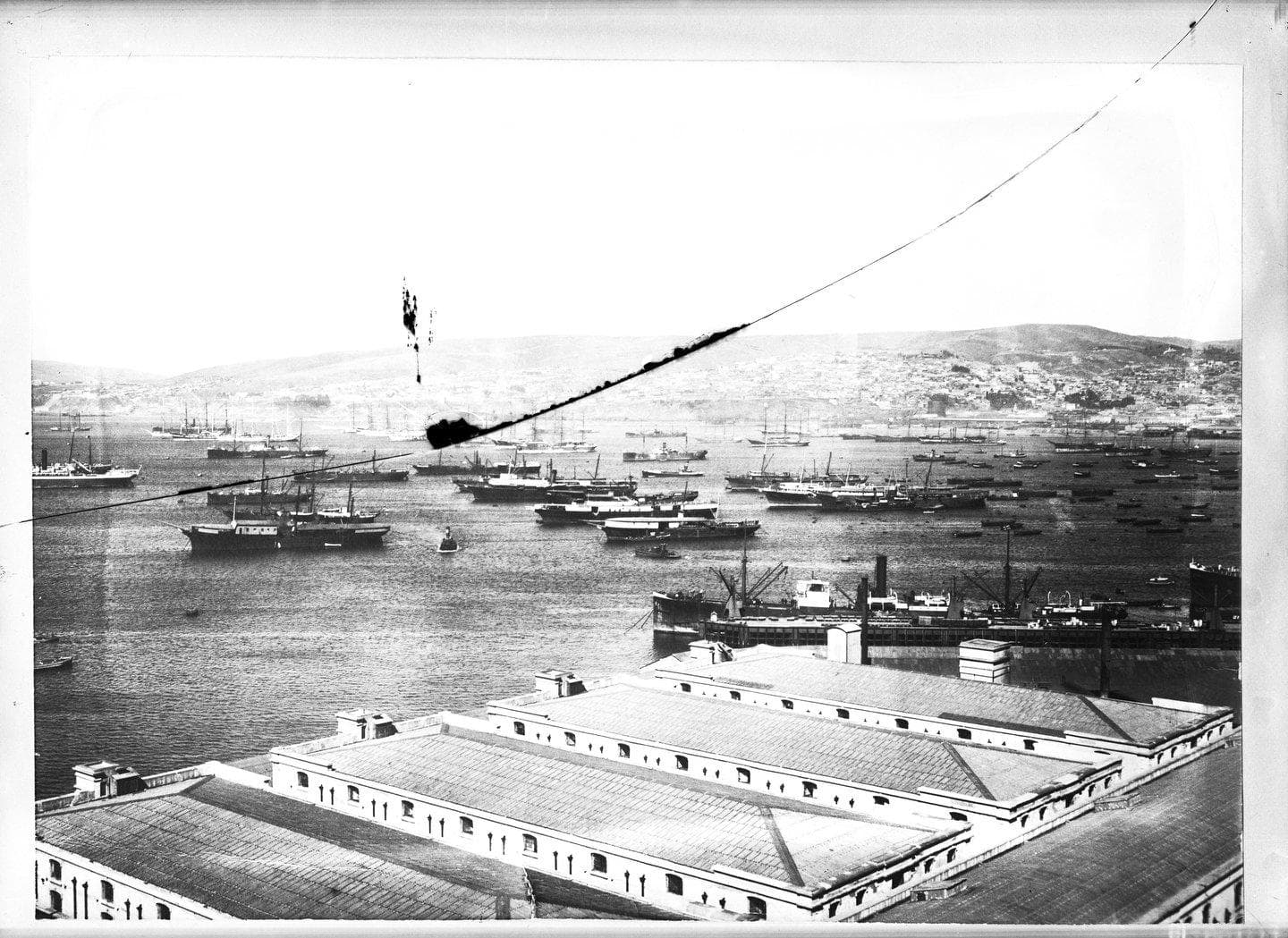 Bahia Valparaiso en 1911