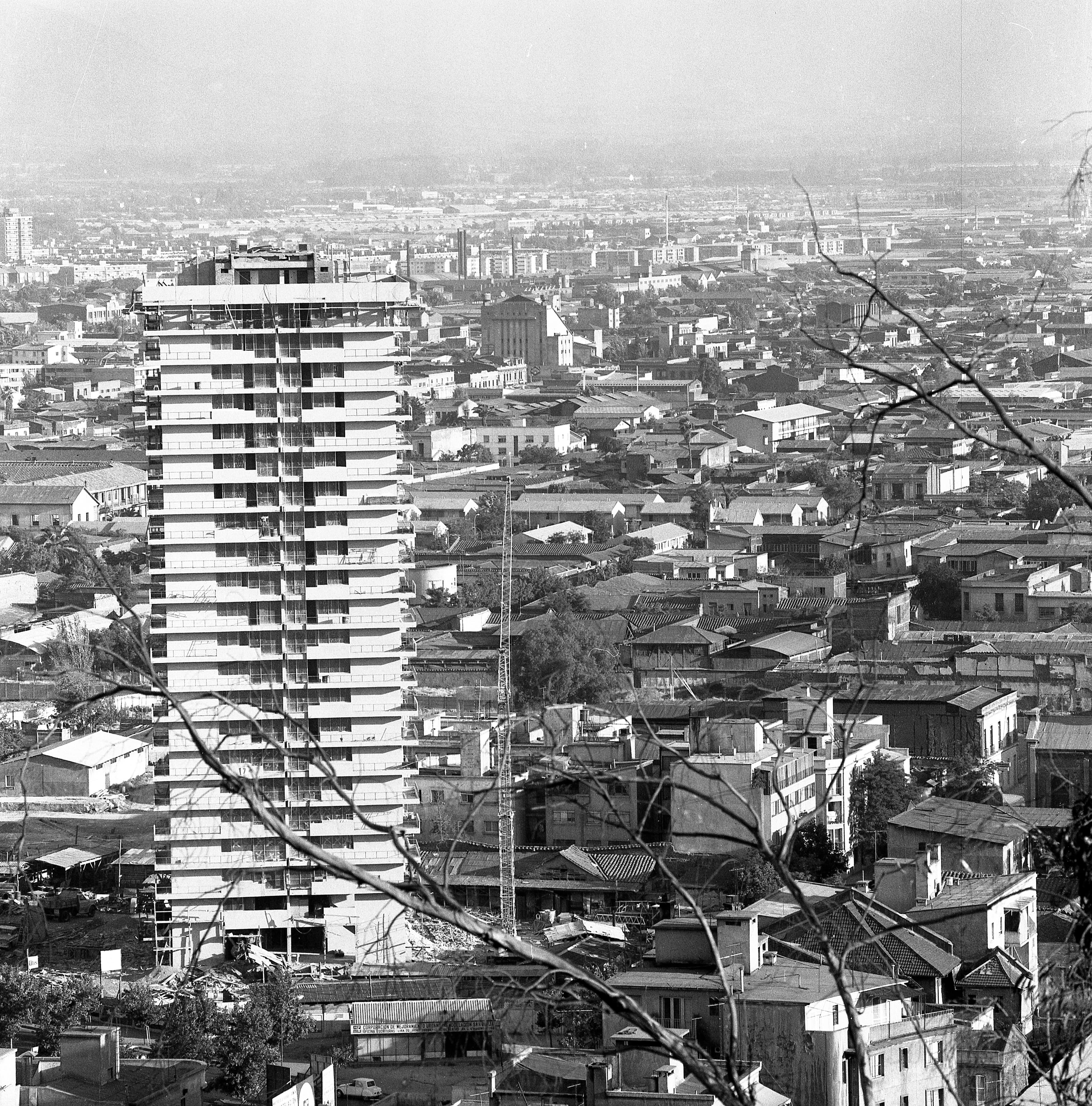 Edificio Cormu-Santiago en 1968