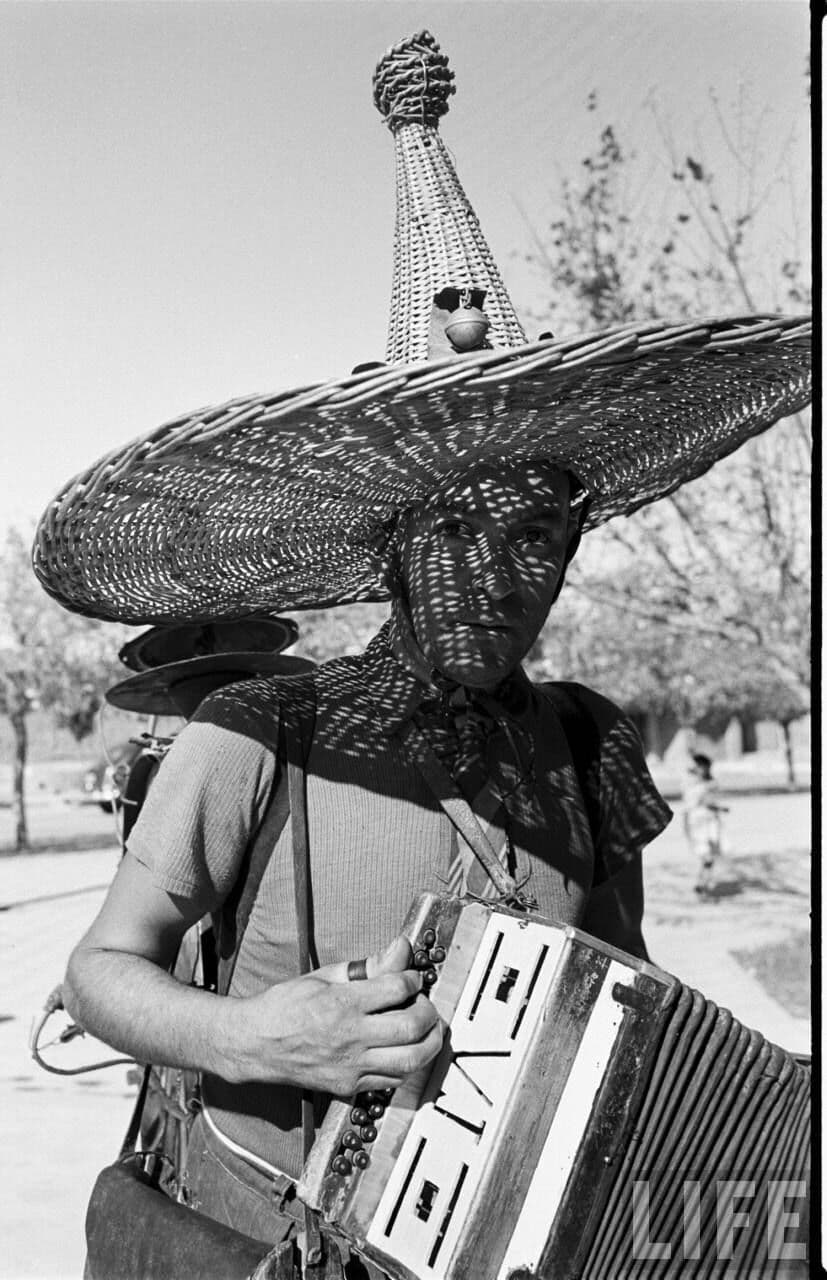 Hombre orquesta en talca