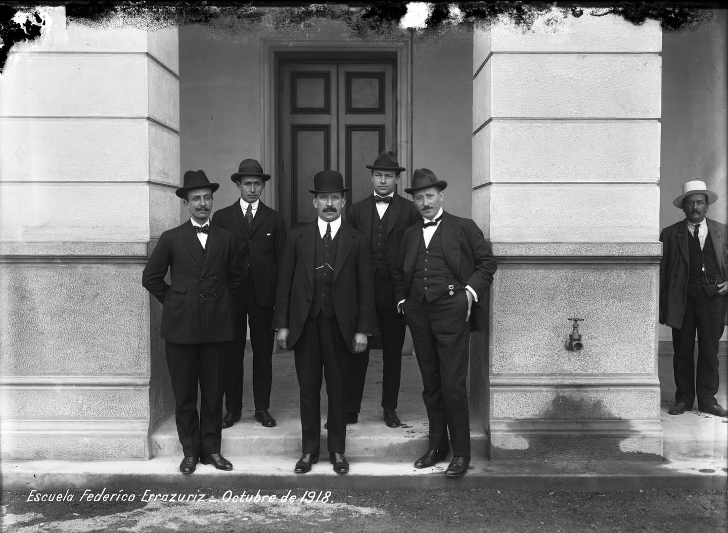 Escuela Federico Errazuriz en 1918