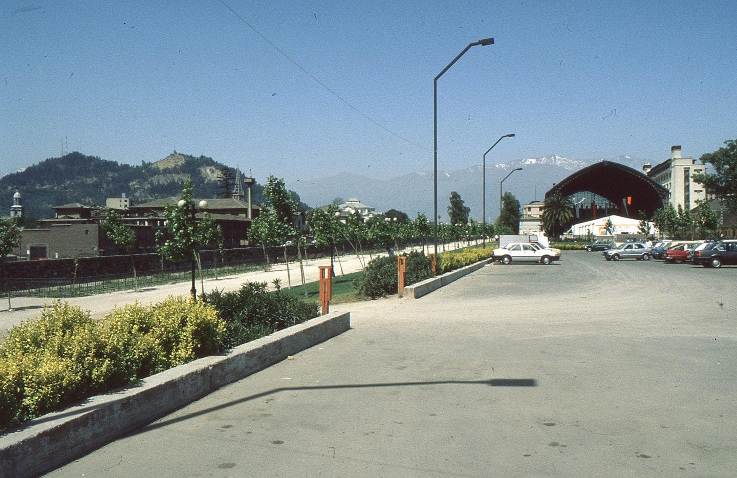 Vista posterior Estación Mapacho, ca 1980