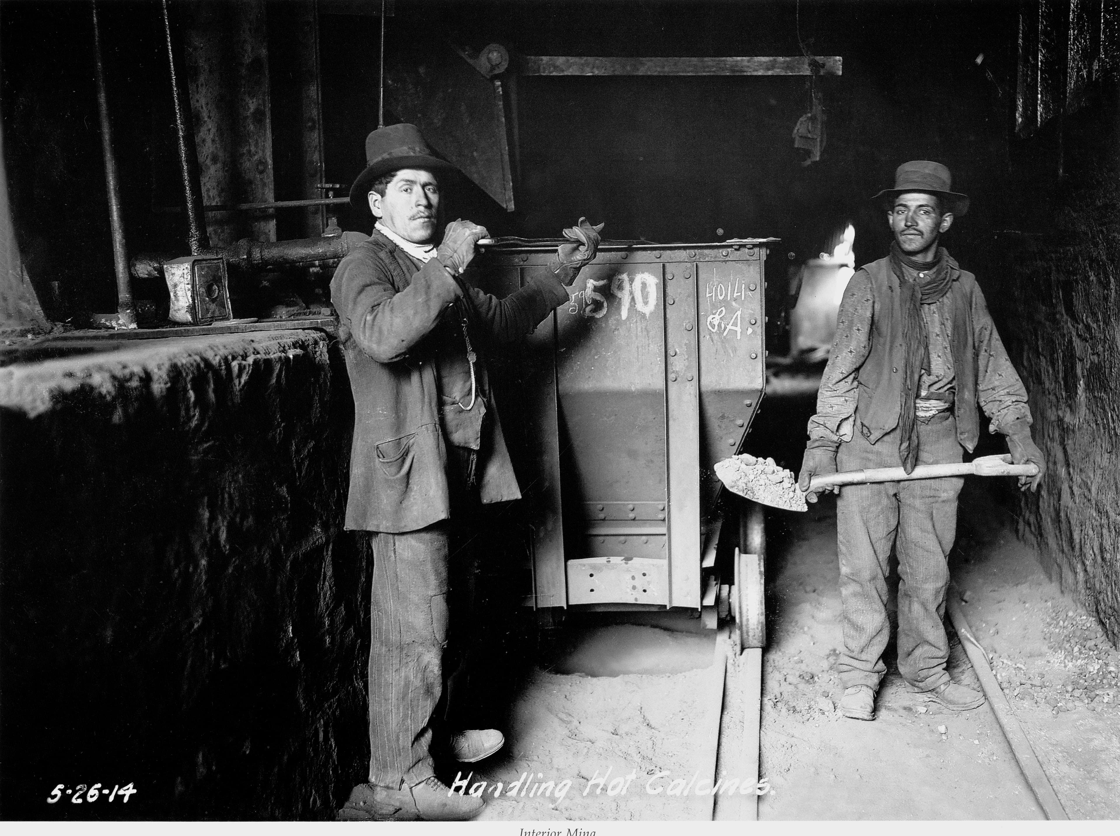Interior Mina el Teniente, Sewell, 1914
