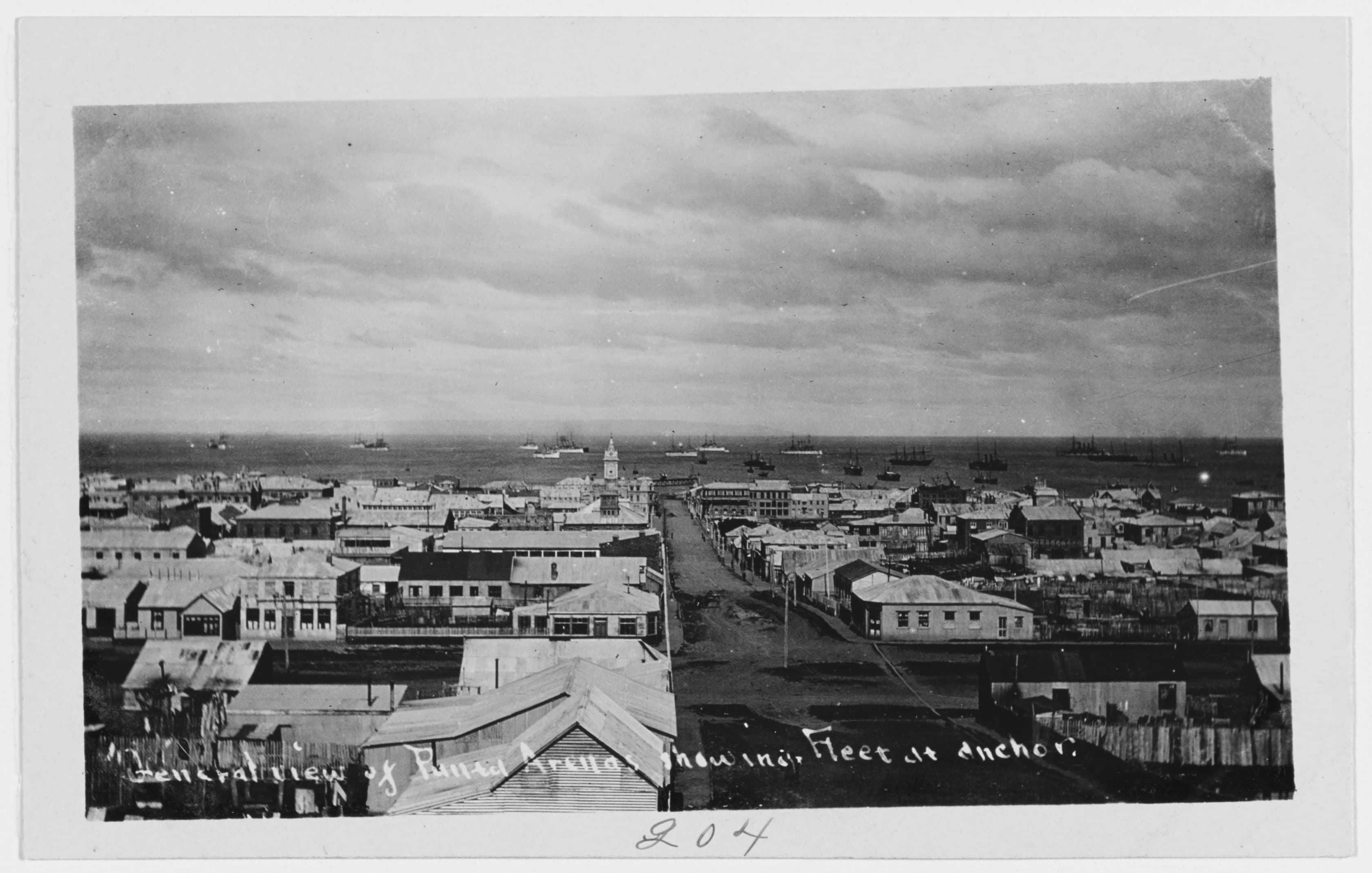 Punta Arenas, Febrero 1908