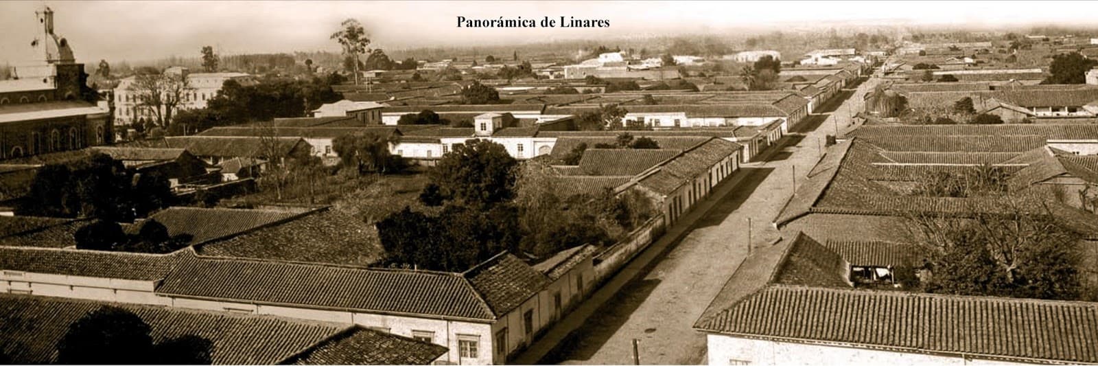 Panorámica Linares en 1900