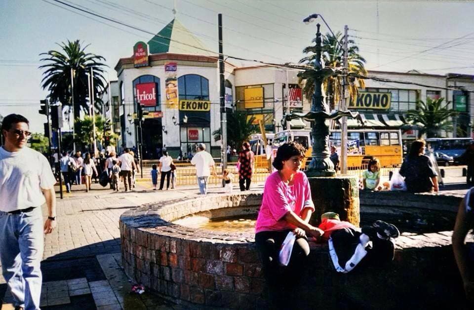 Antigua Pileta en Plaza de Maipú, 1996