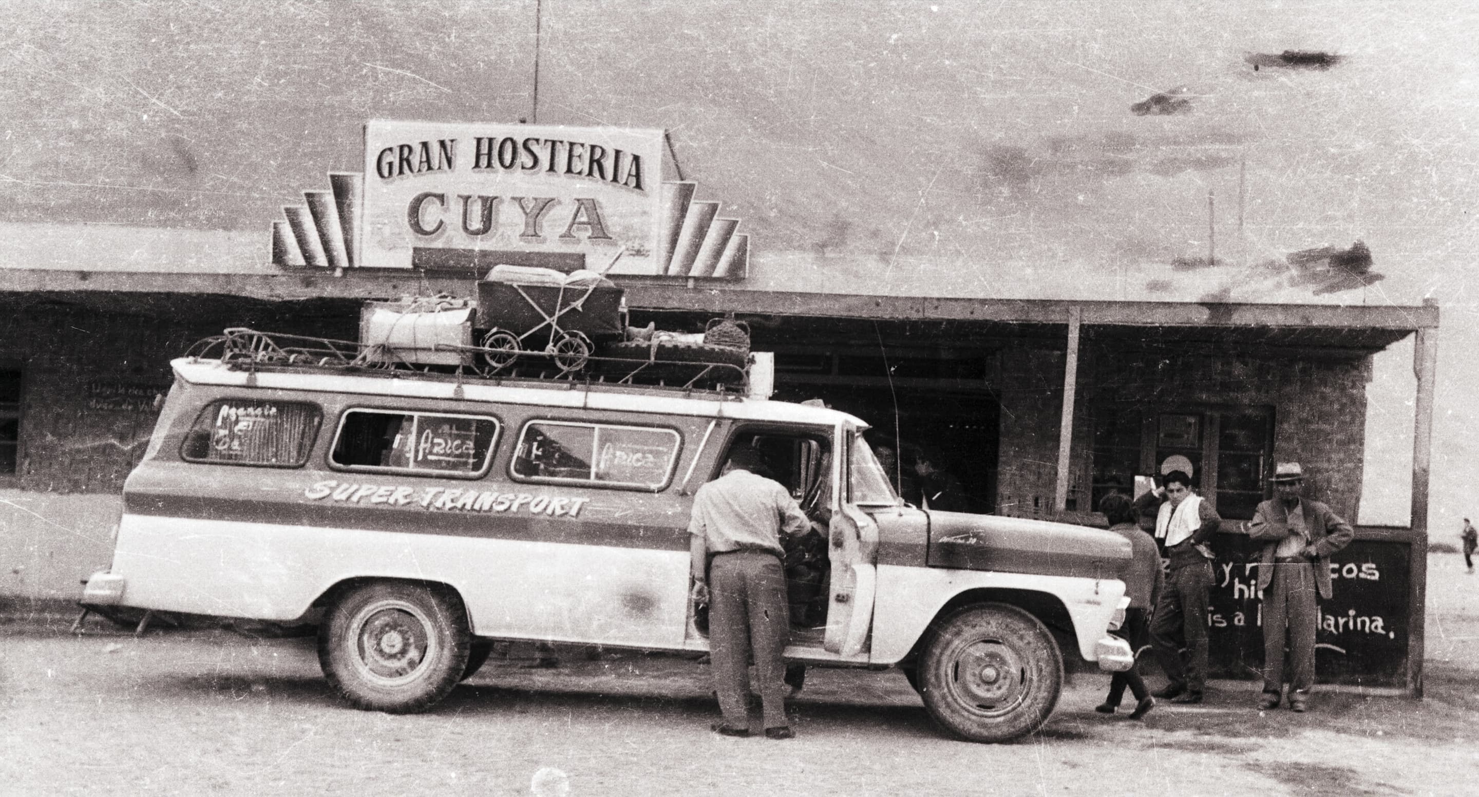 Viajando desde Calama hacia Arica