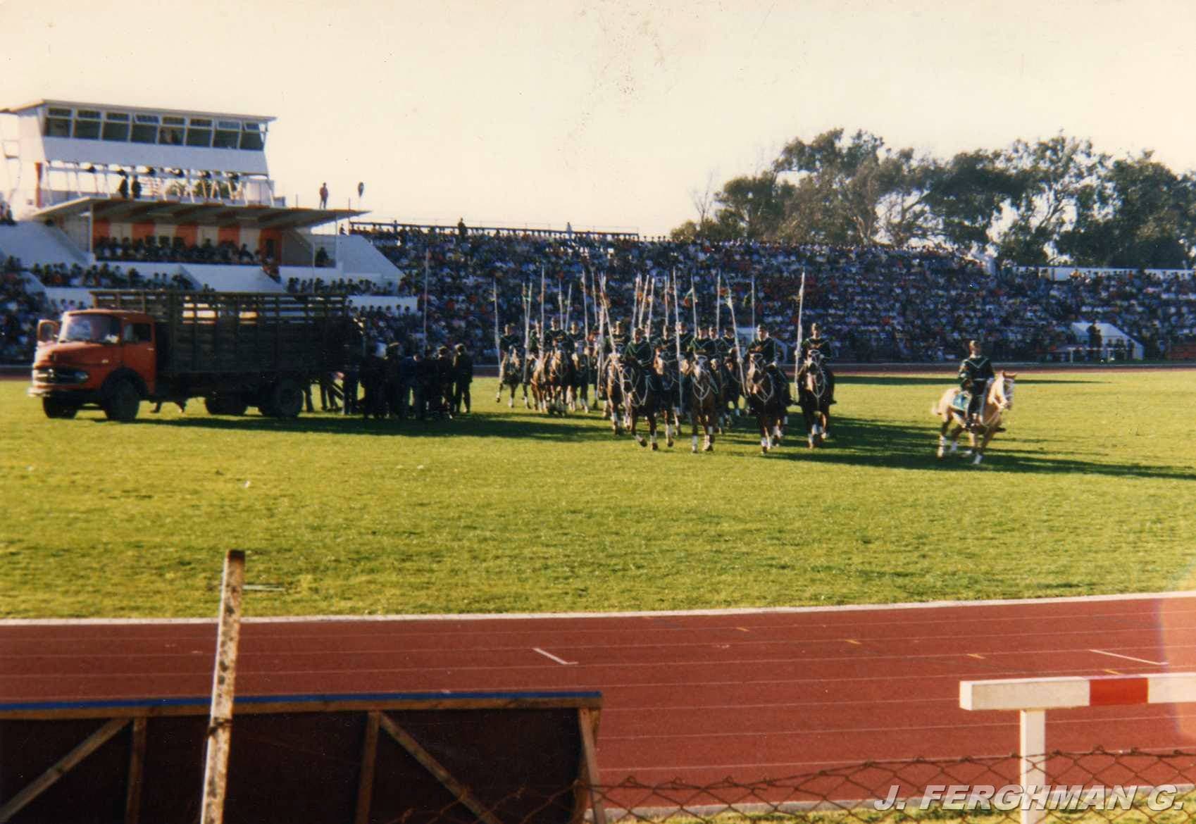 Estadio Sausalito en 1986