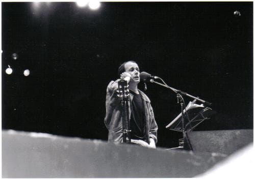 Silvio Rodriguez en ChilE, 1990