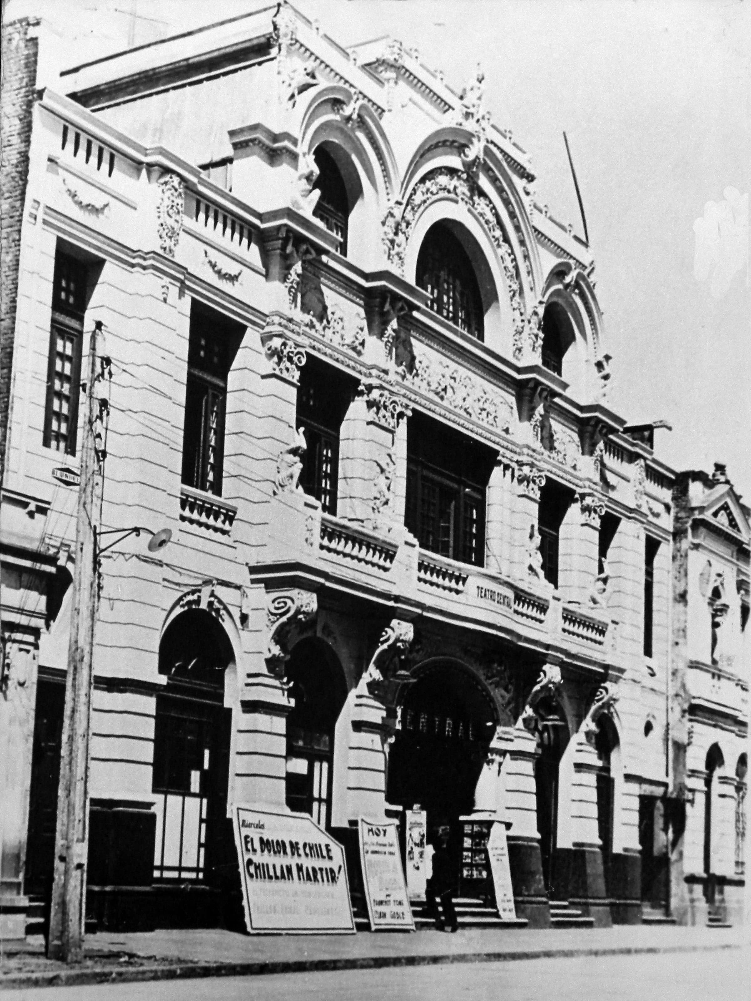 Temuco 1940 Teatro Central
