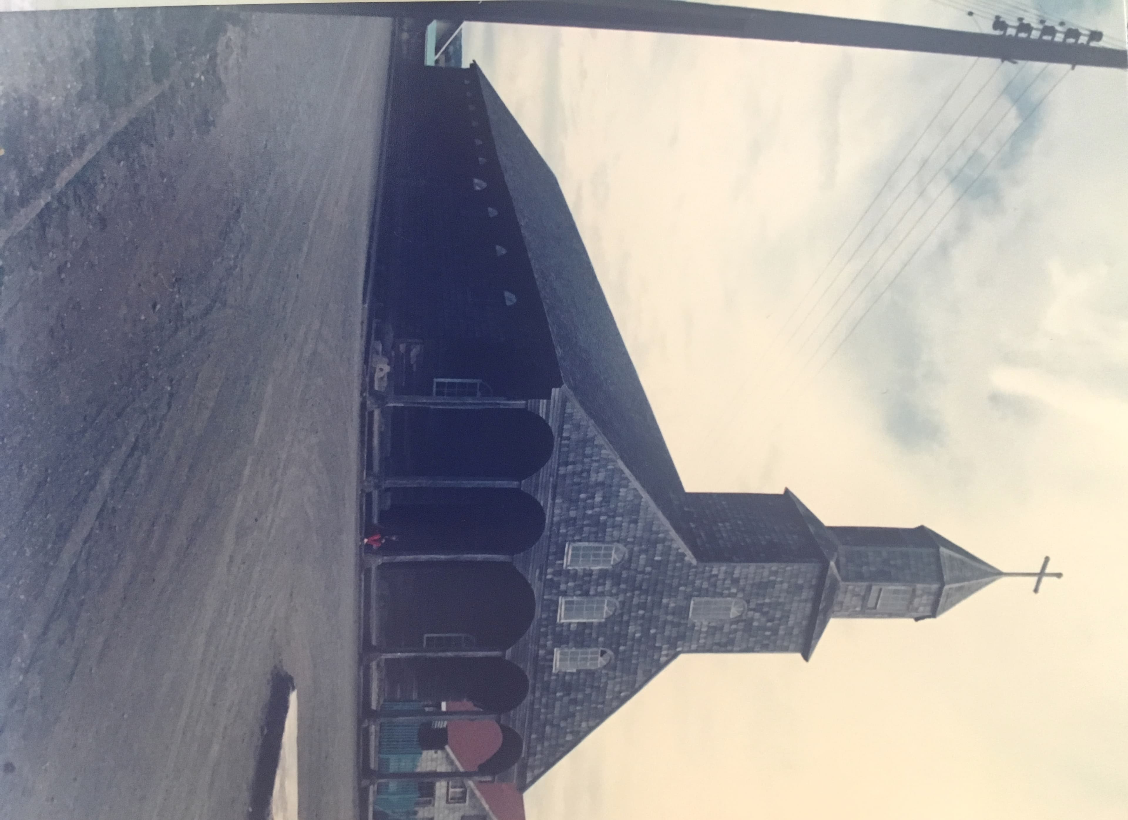 Iglesia de Achao, 1986